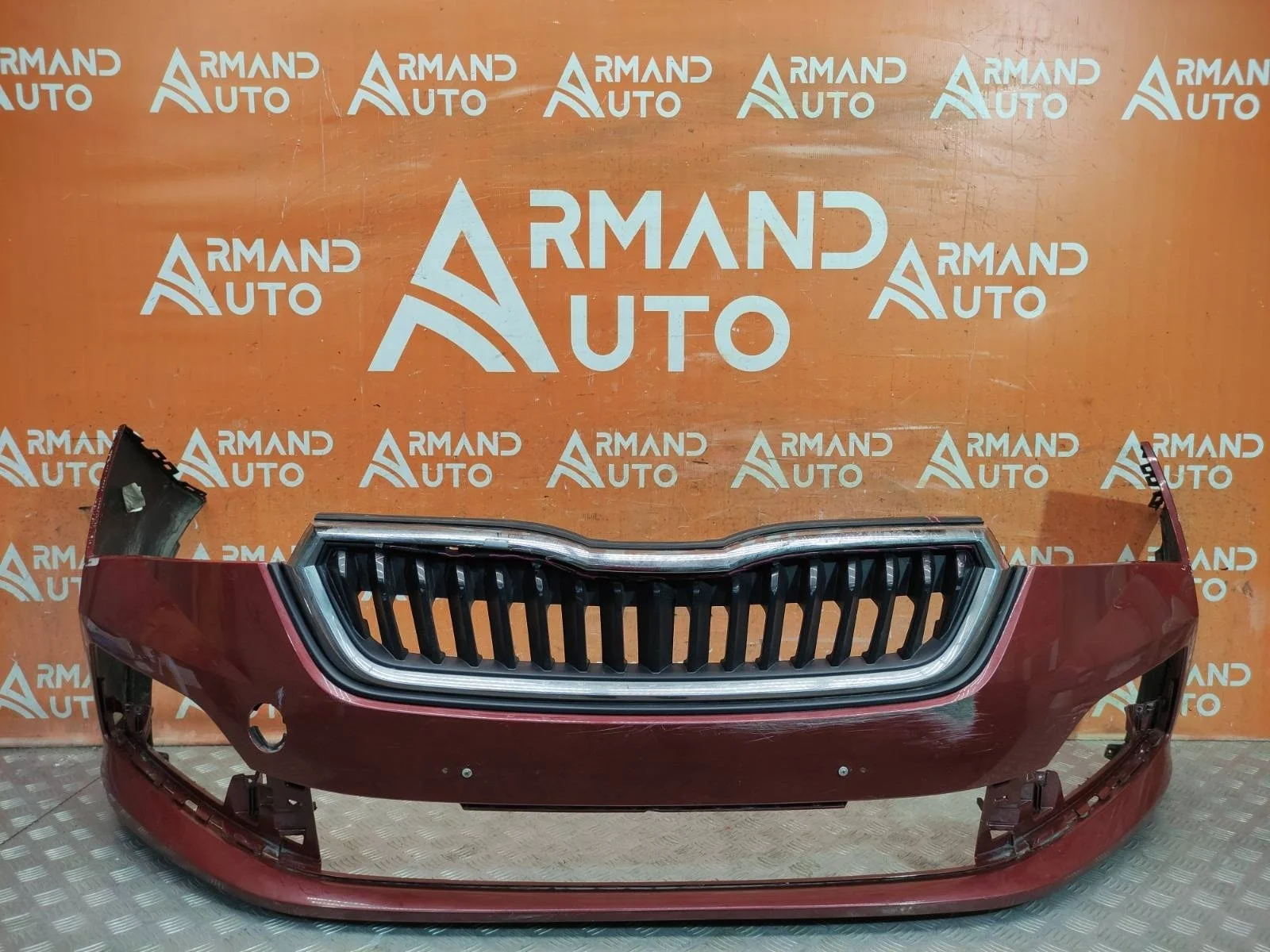 Бампер Skoda Rapid 2020-нв