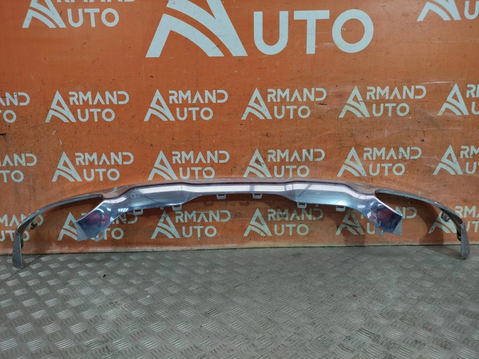 Накладка юбки бампера Mercedes GLC-Class 2015-2019 X253