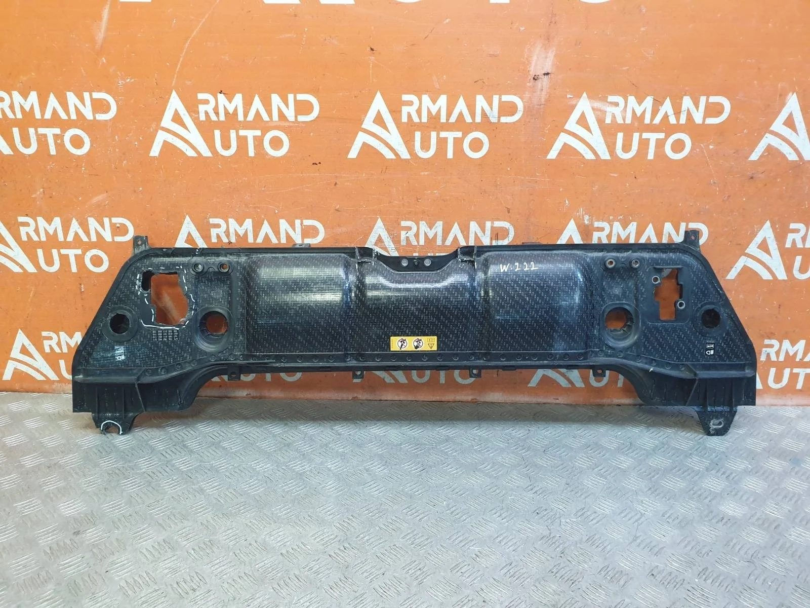 Панель передняя (суппорт радиатора) верхняя Mercedes GLE-Class 2018-нв V167