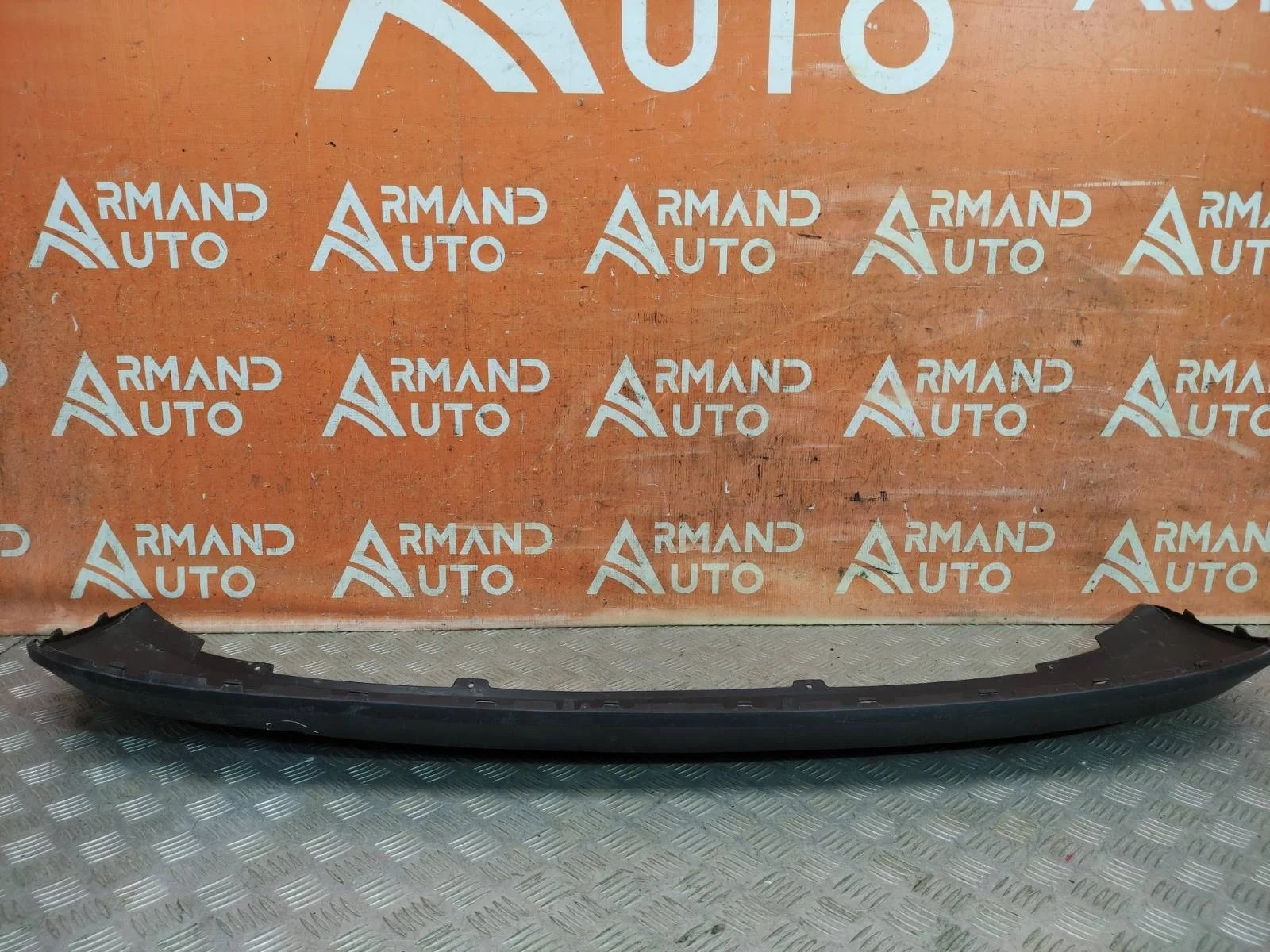 Юбка бампера Skoda Rapid 2014-2020