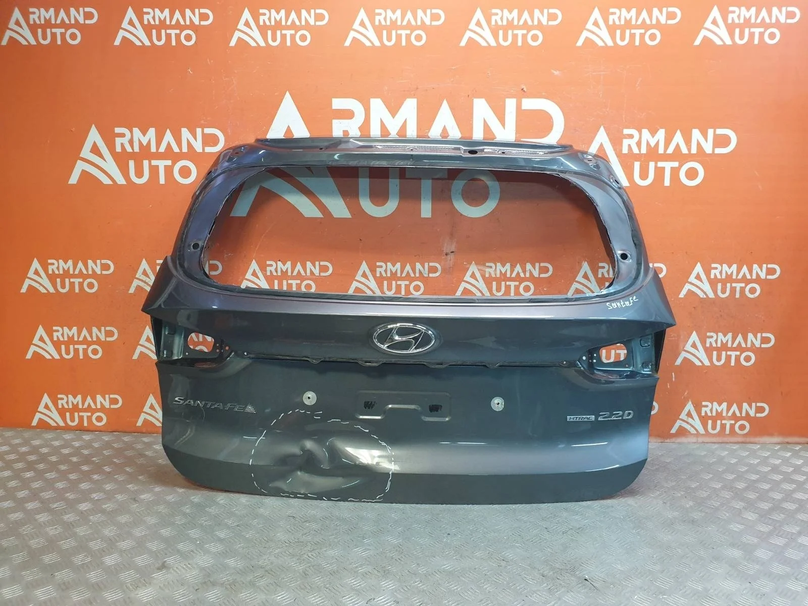 Дверь багажника Hyundai Santa Fe 2018-нв 4 TM