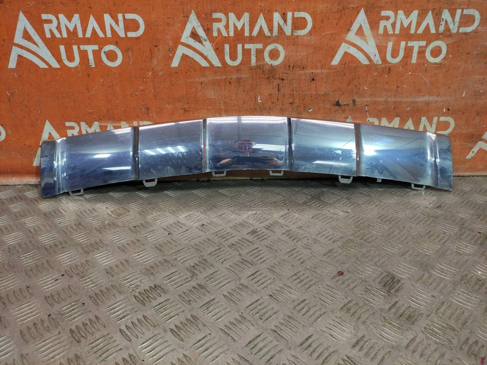 Накладка бампера Mercedes GLE-Class Coupe 2015-2019 C292