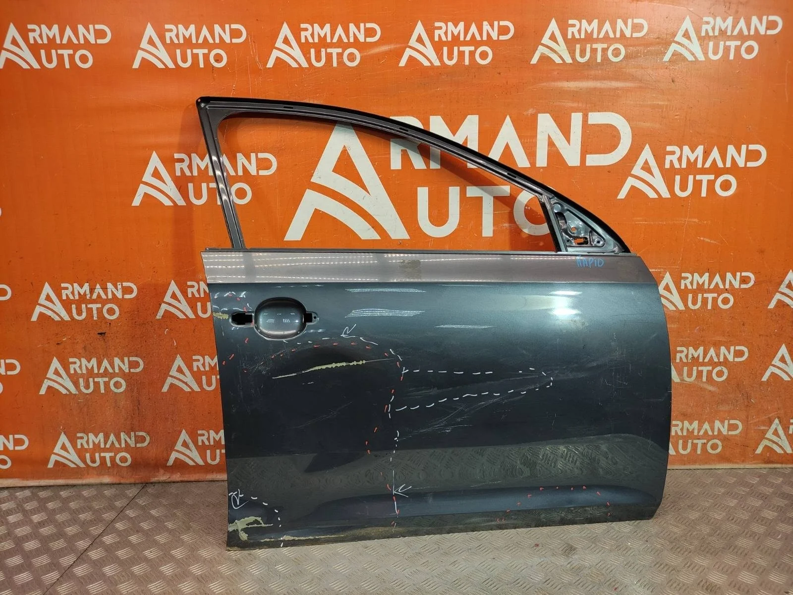 Дверь Skoda RAPID 2014-2020