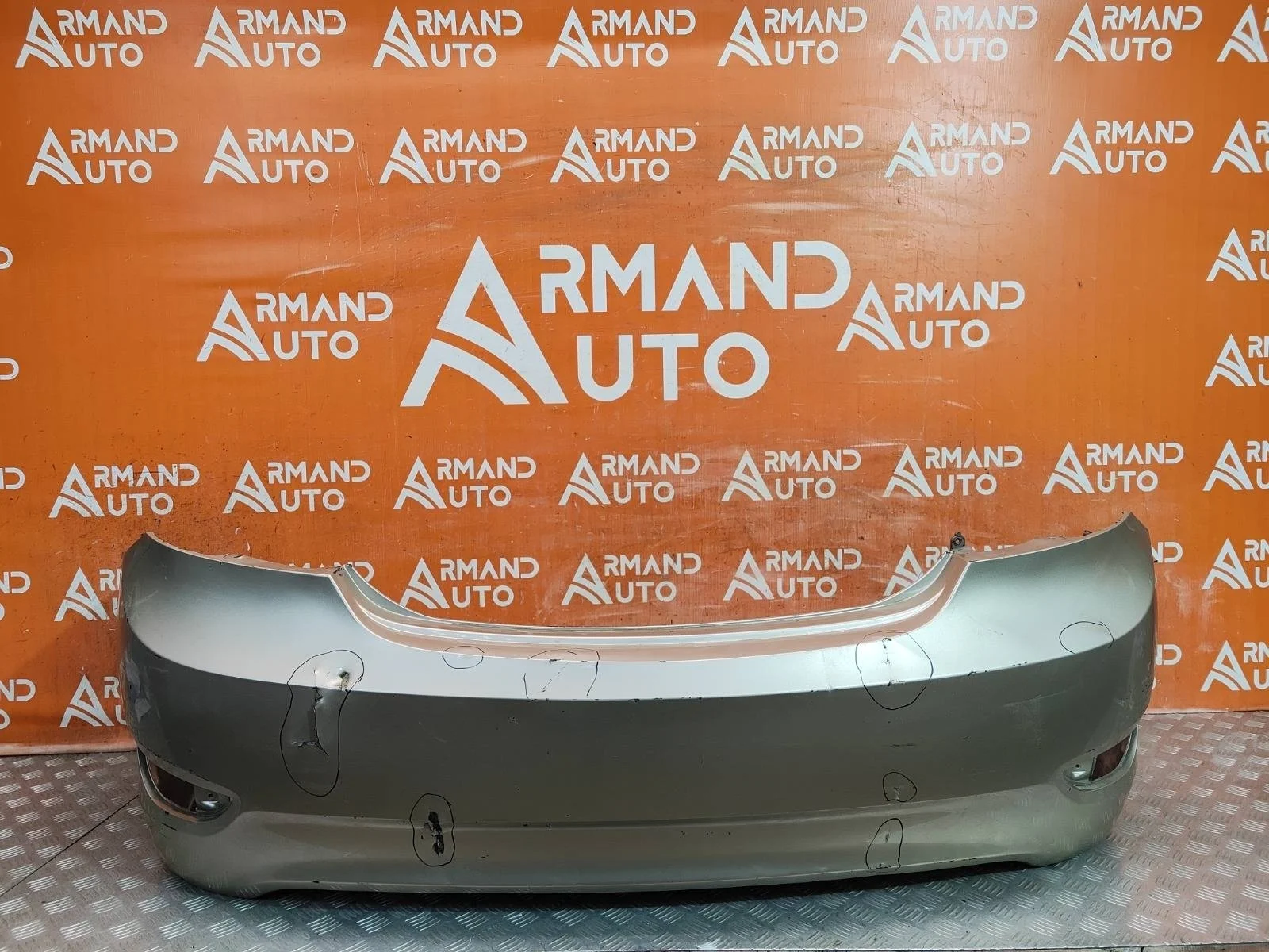 Бампер Hyundai Solaris 2010-2014