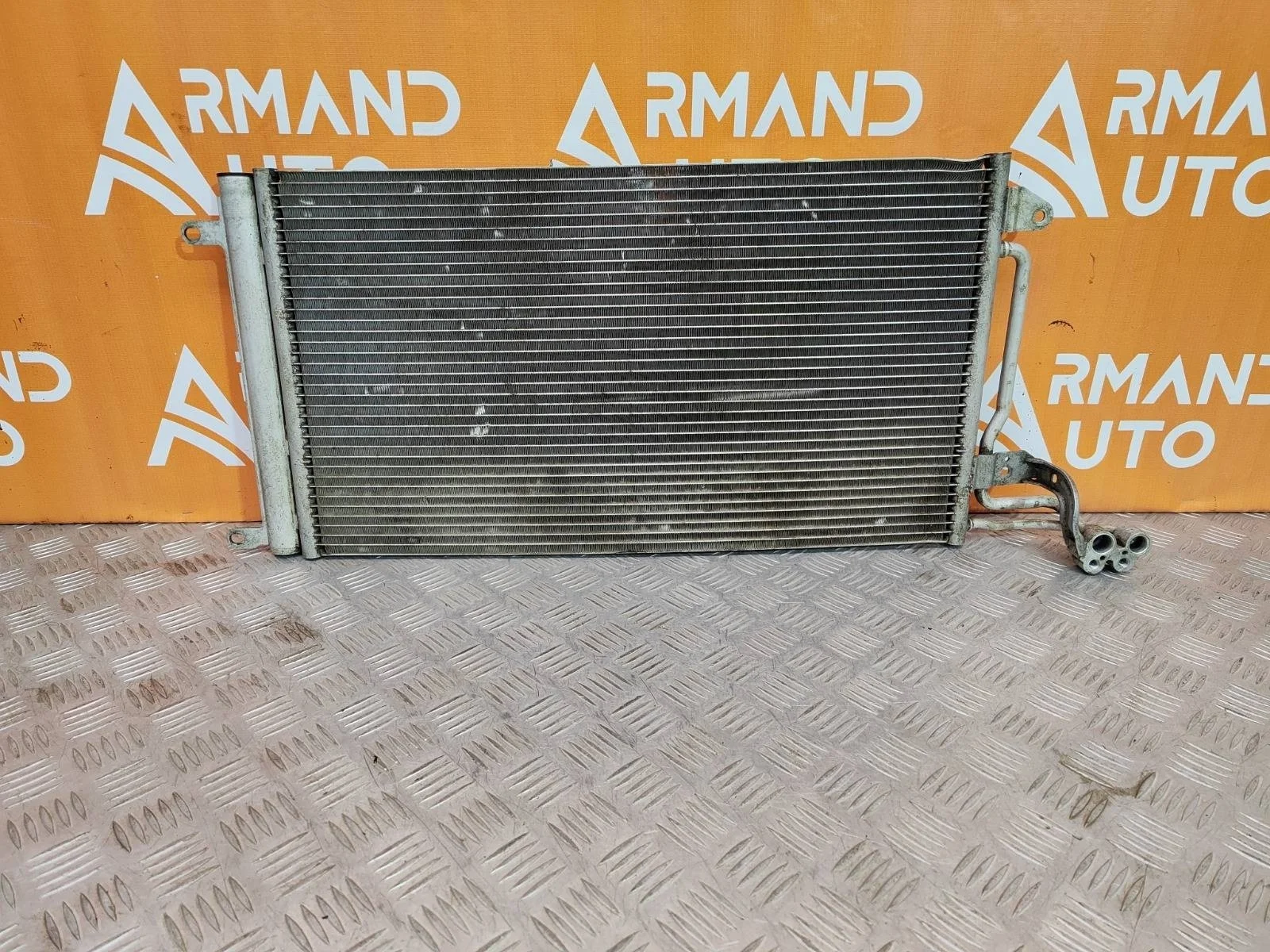 Радиатор кондиционера Skoda Rapid 2014-2020