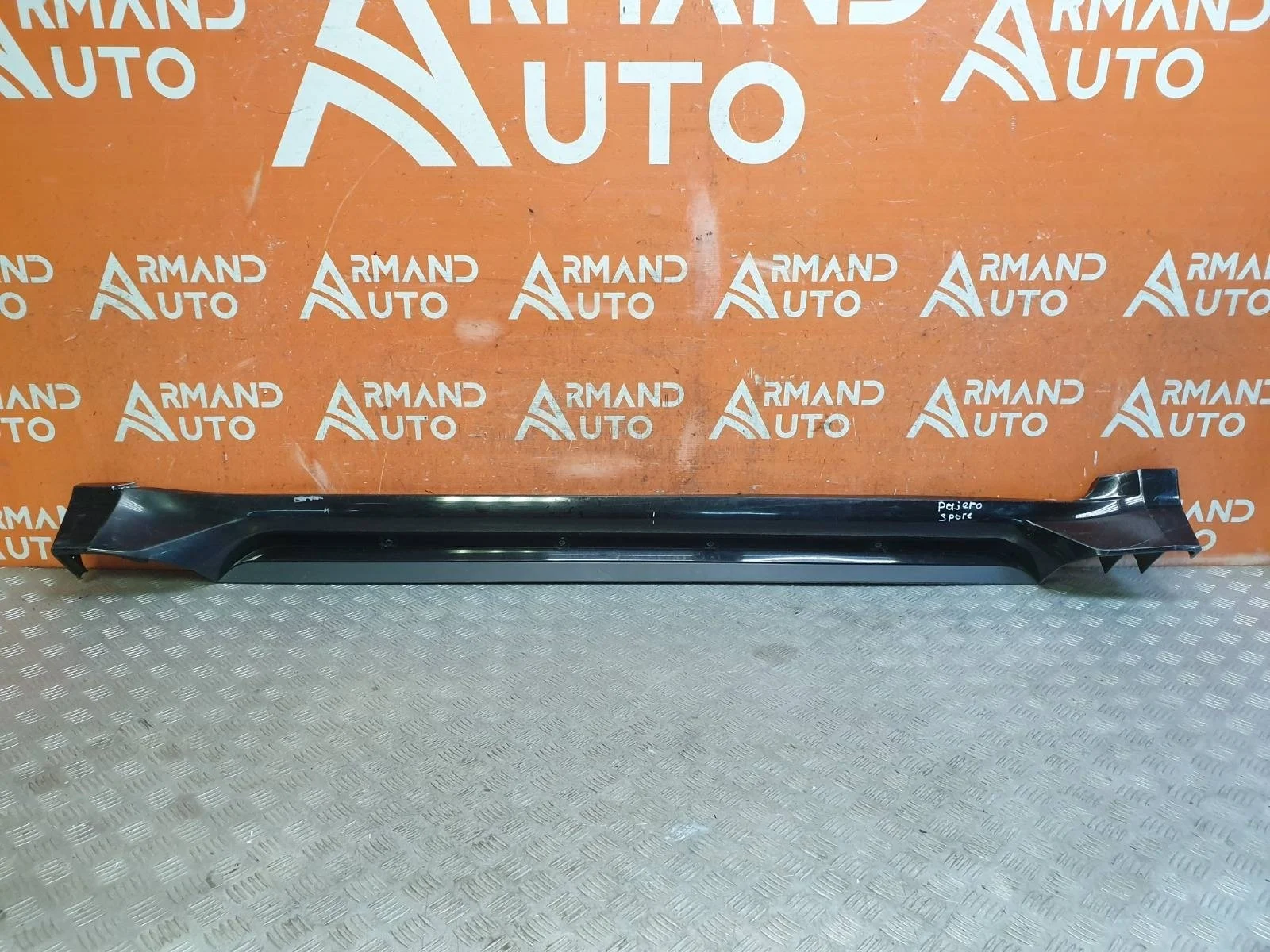 Накладка порога Mitsubishi Pajero sport 2015-2021 3