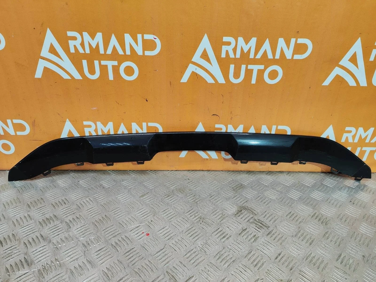 Накладка юбки бампера нижняя Mercedes ML GLE-Class 2015-2018 W166