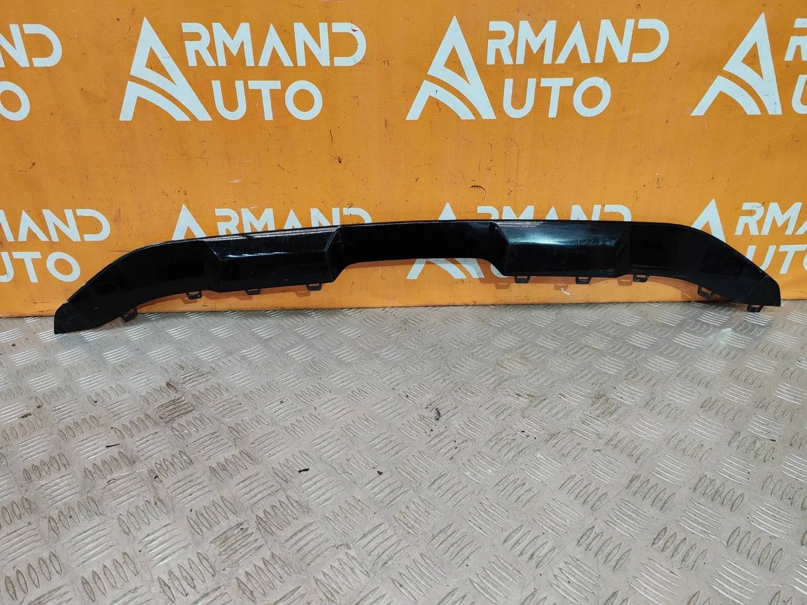 Накладка юбки бампера нижняя Mercedes ML GLE-Class 2015-2018 W166