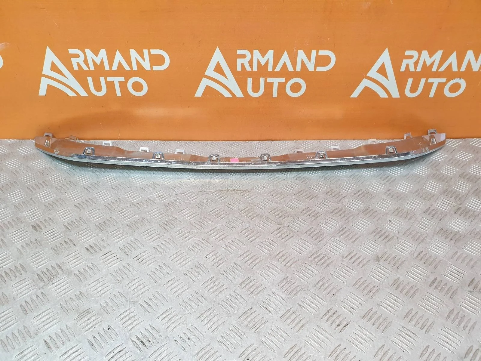 Накладка юбки бампера нижняя Mercedes ML GLE-Class 2015-2018 W166