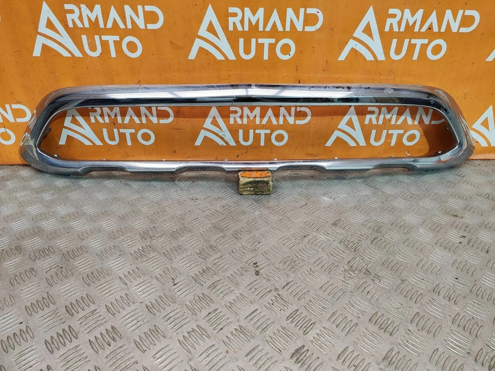 Накладка бампера Mercedes GLC-Class 2015-2019 X253