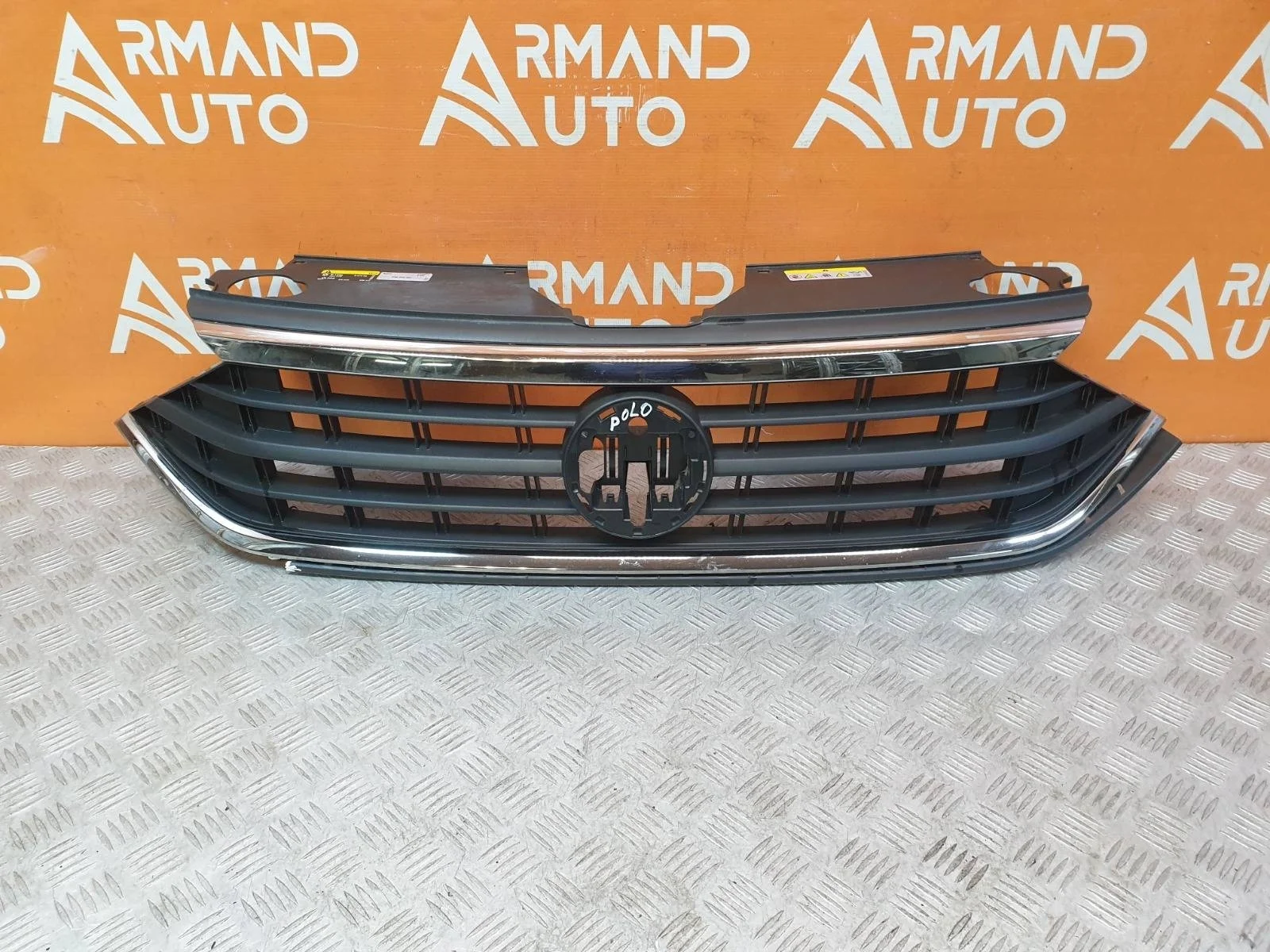 Решетка радиатора Volkswagen Polo 2020-нв 6