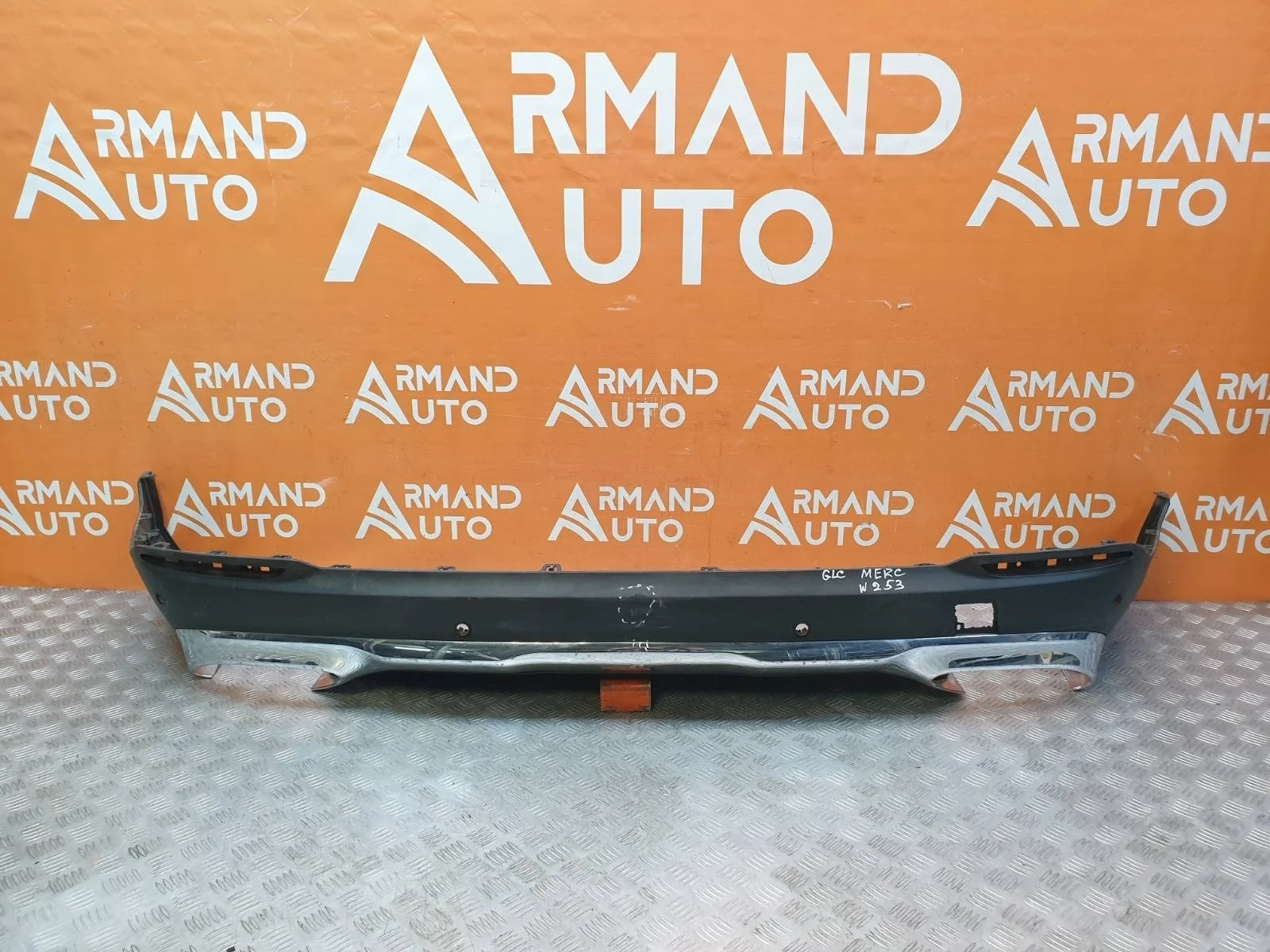 Юбка бампера Mercedes GLC-Class 2015-2019 X253