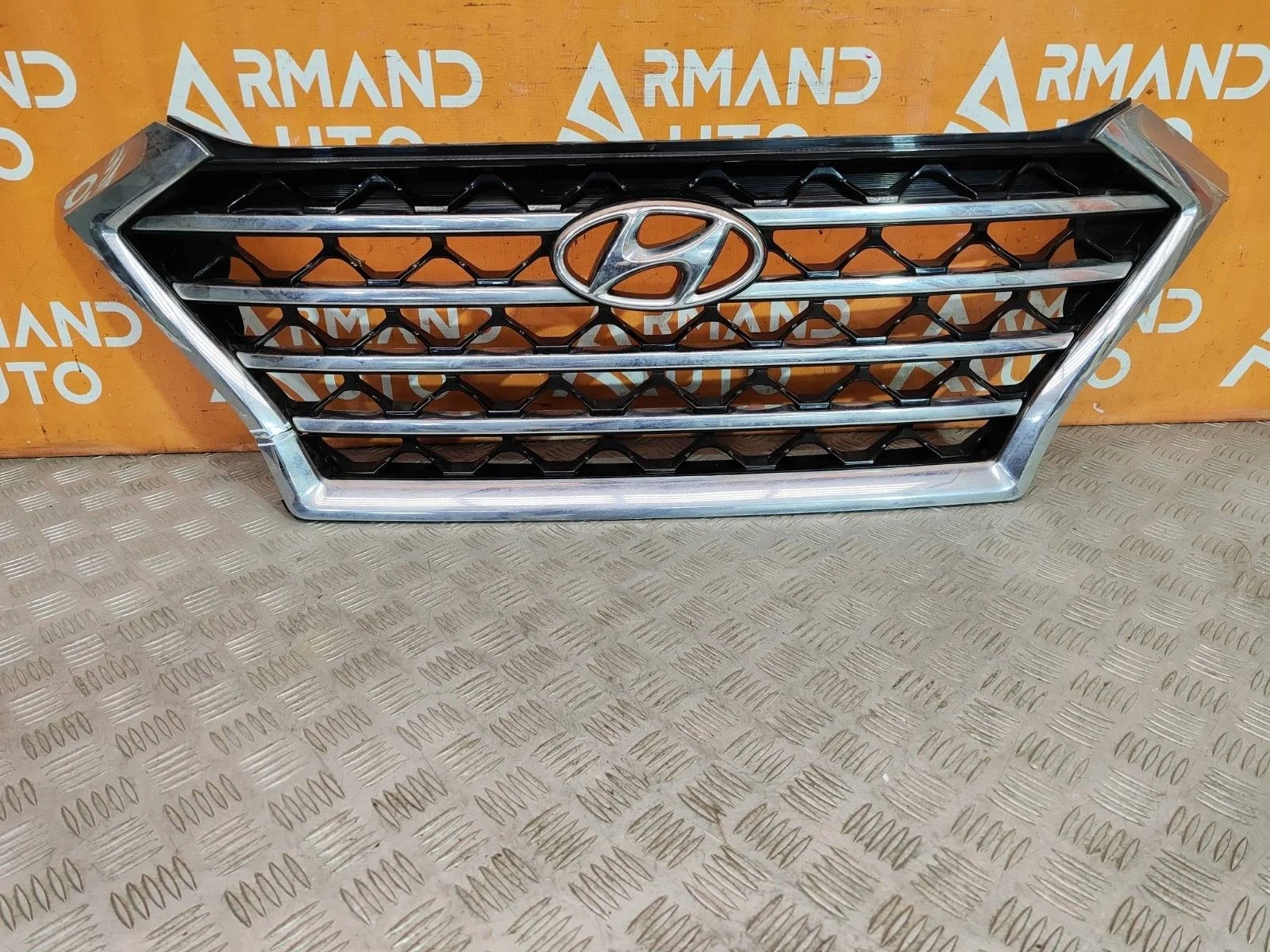 Решетка радиатора Hyundai Tucson 2018-2021 3