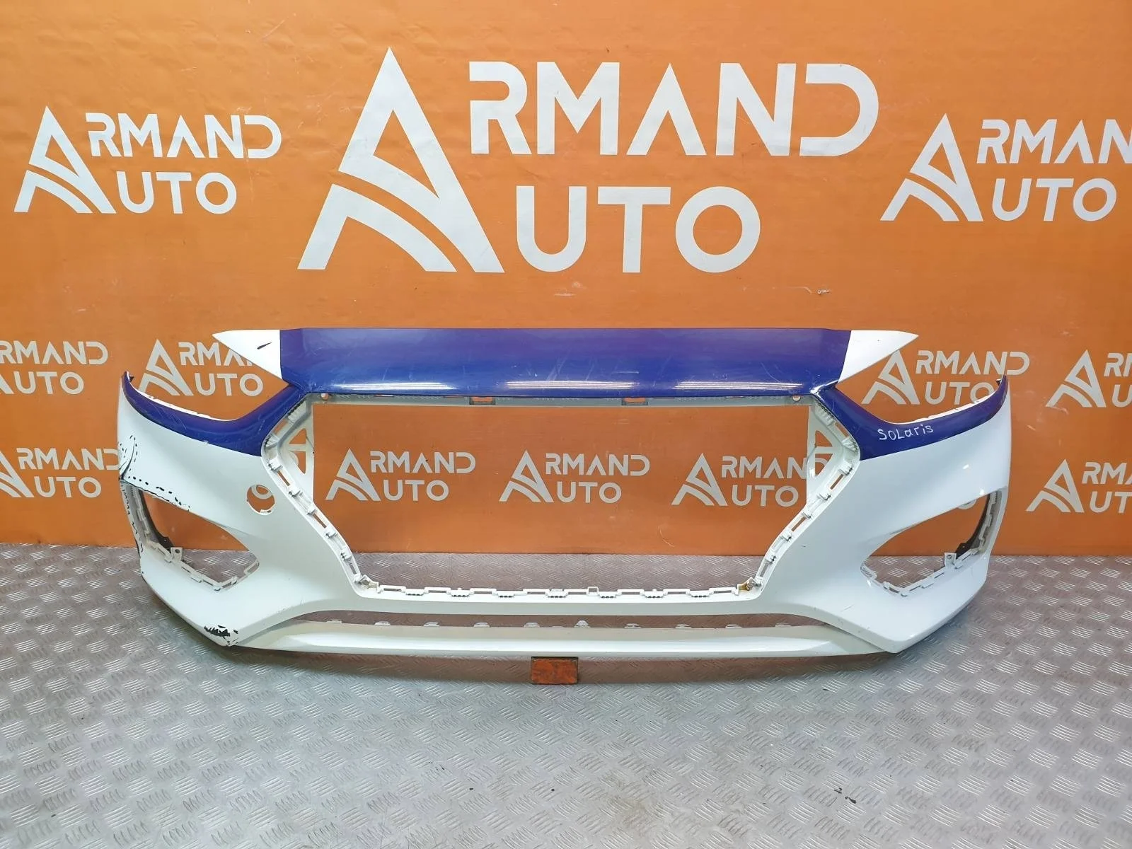 Бампер Hyundai Solaris 2017-2020