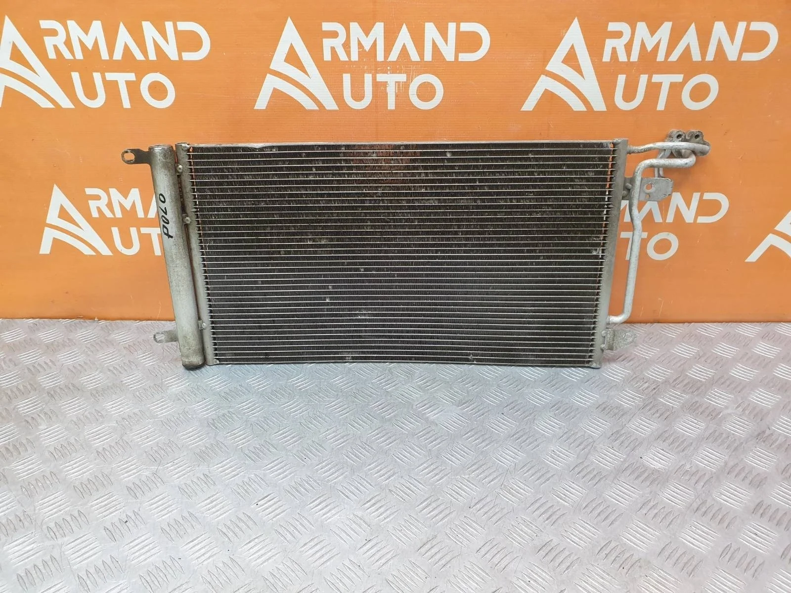 Радиатор кондиционера Skoda Rapid 2014-2020