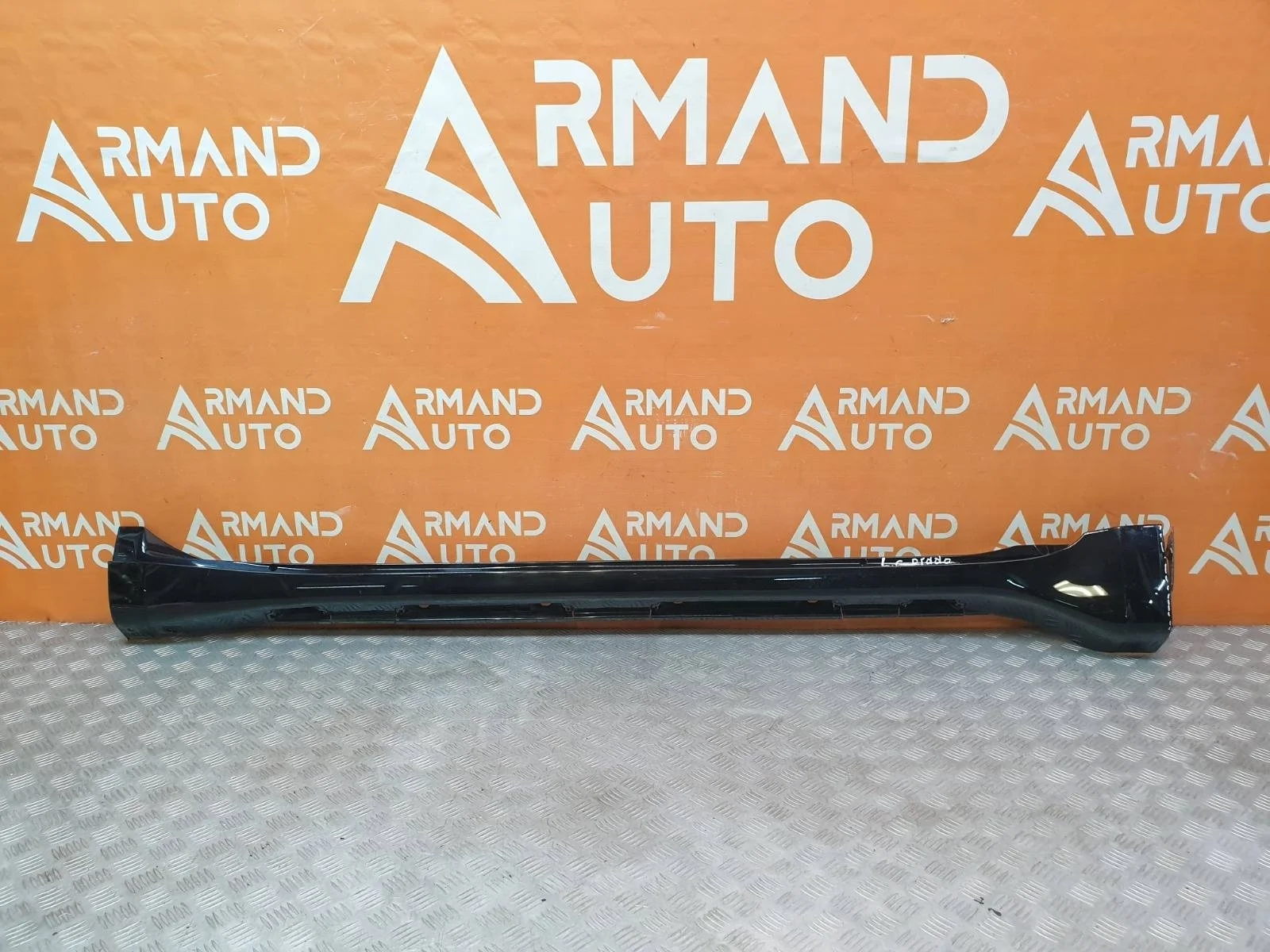 Накладка порога Toyota Land Cruiser Prado 2009-нв 150