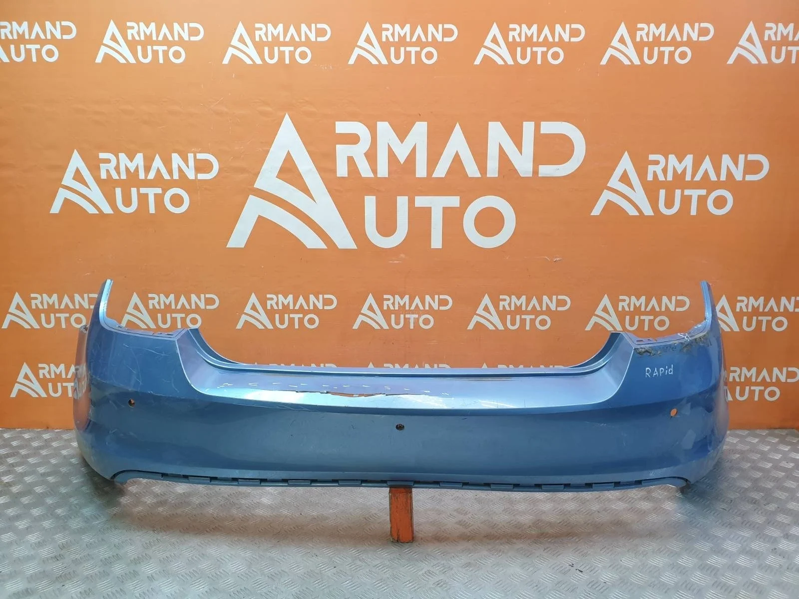 Бампер Skoda Rapid 2014-2020