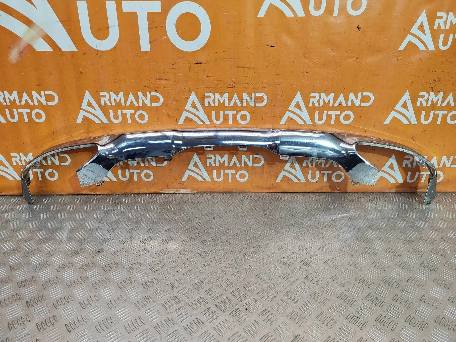 Накладка юбки бампера Mercedes GLC-Class 2015-2019 X253