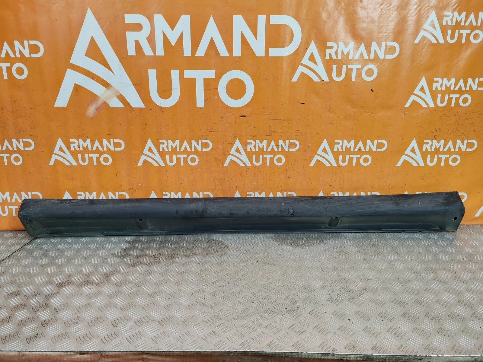 Накладка порога Mitsubishi Outlander 2012-нв 3