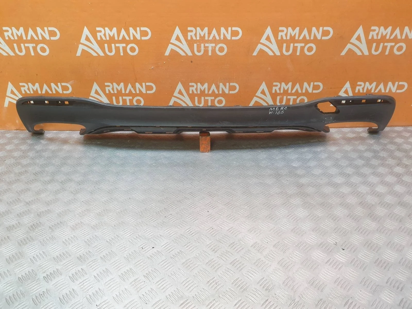 Юбка бампера Mercedes ML GLE-Class 2015-2018 W166