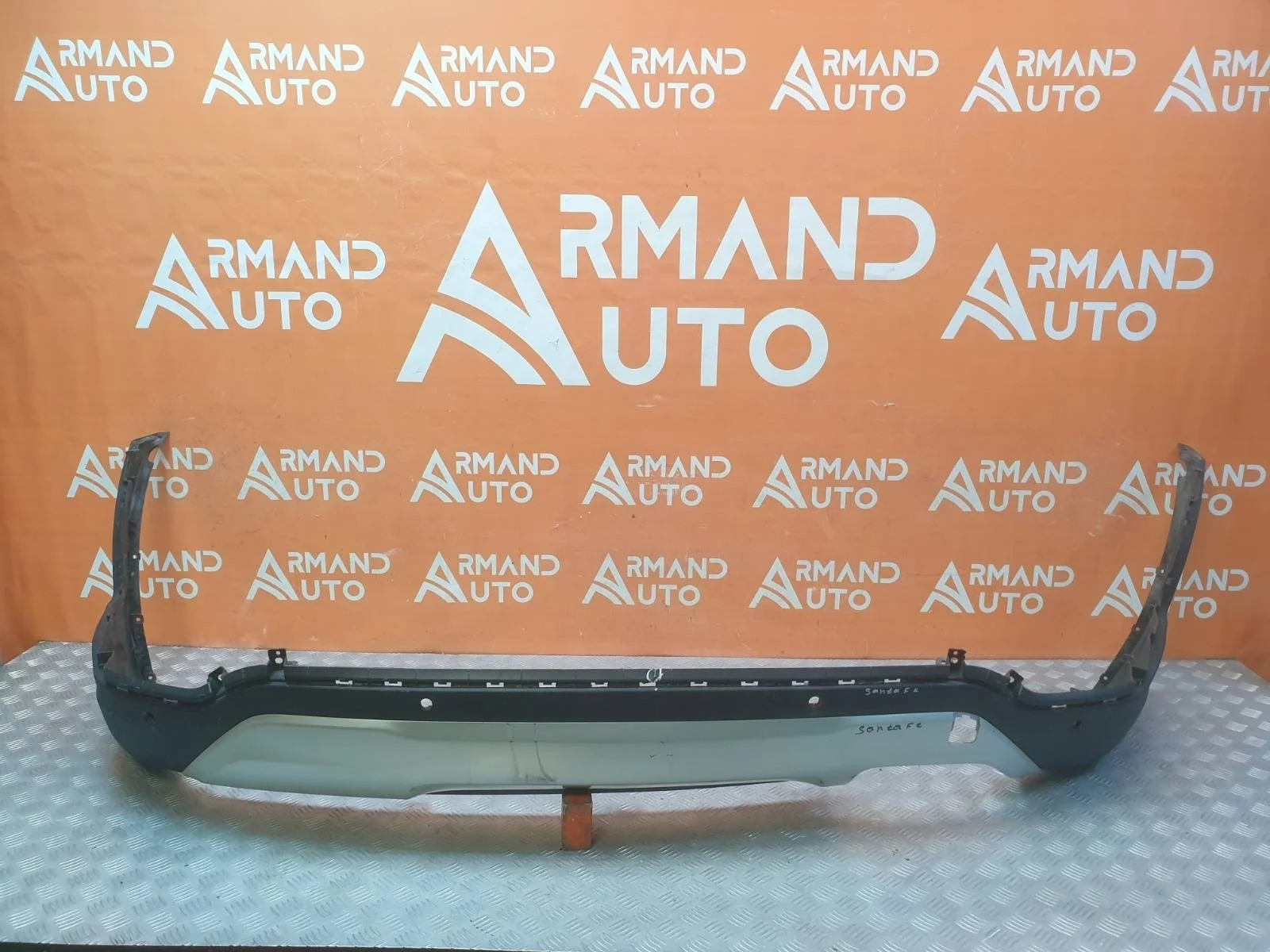 Юбка бампера Hyundai Santa Fe 2015-2019 3 DM