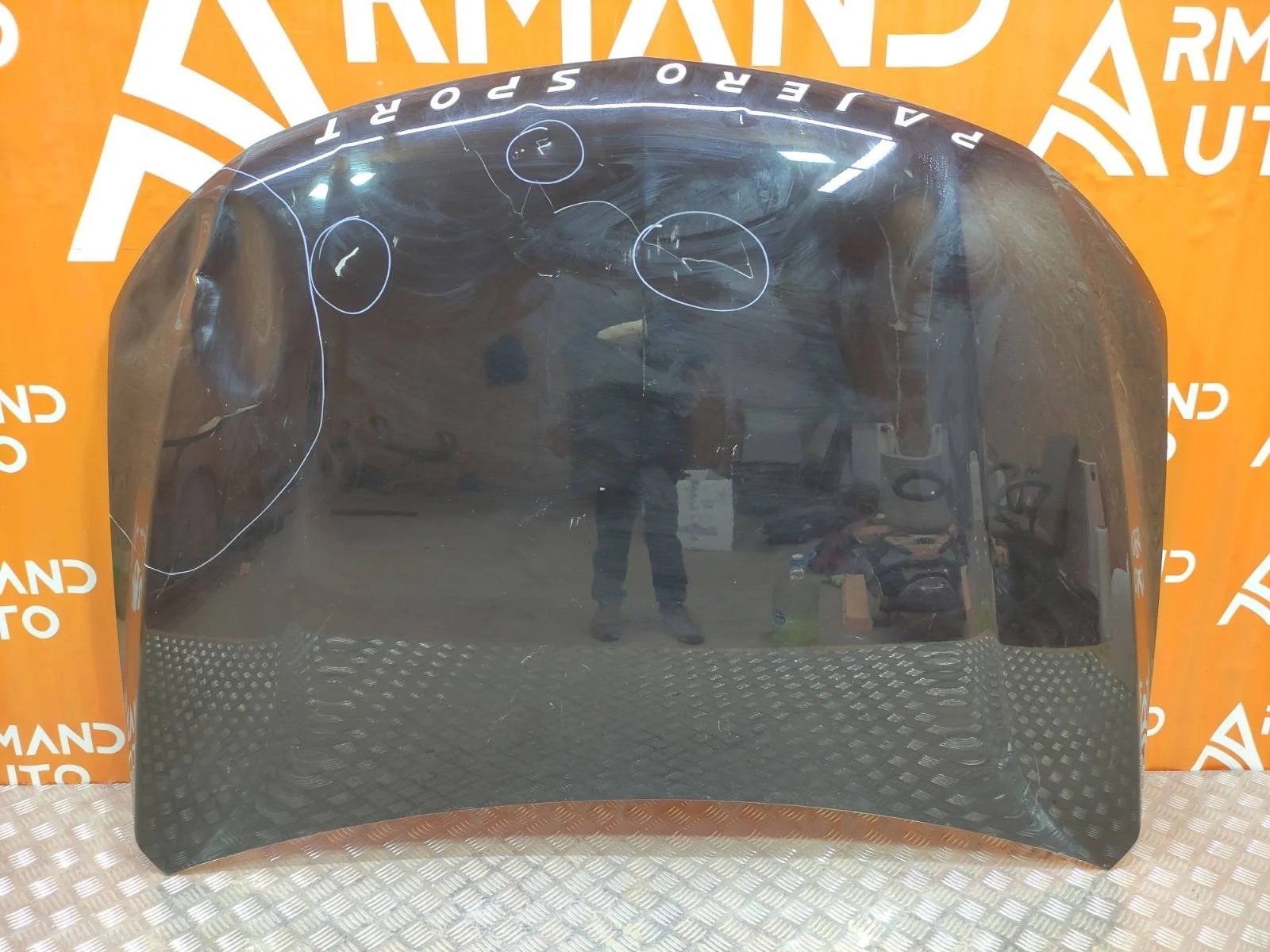 Капот Mitsubishi Pajero Sport 2015-2021 3