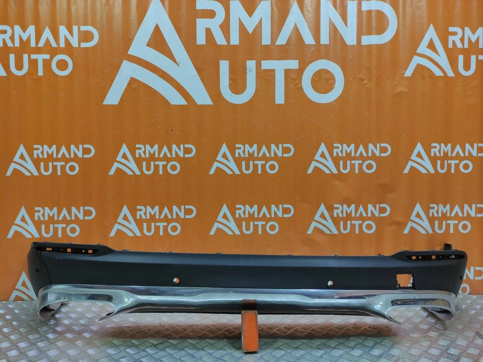 Юбка бампера Mercedes GLC-Class 2015-2019 X253