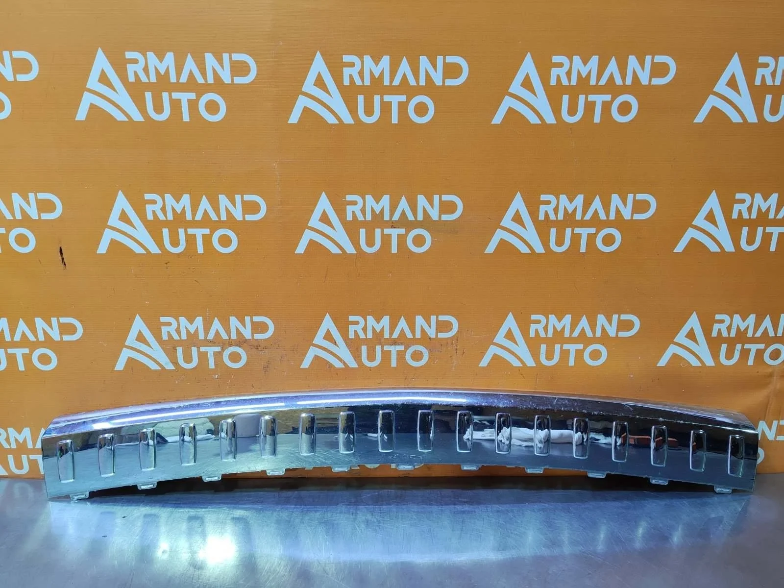 Накладка бампера верхняя Mercedes GL GLS-Class 2012-2019 X166