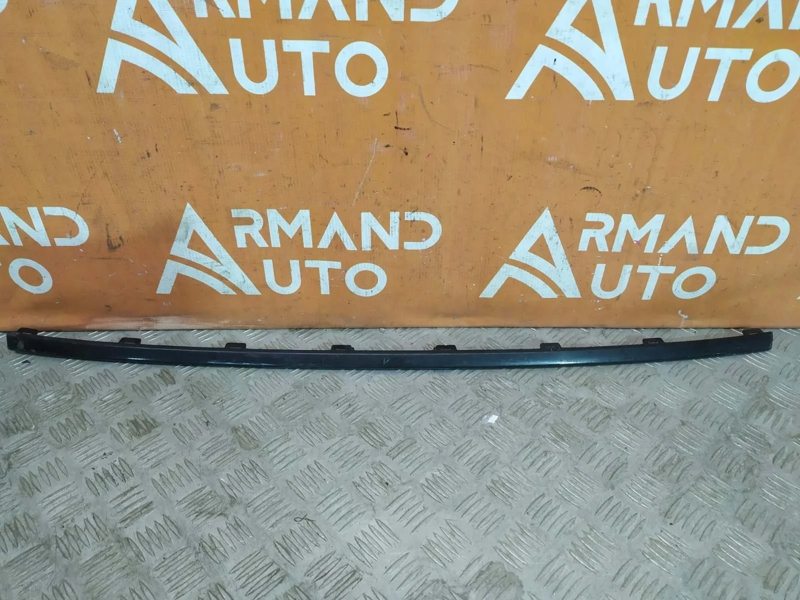 Накладка решетки бампера Volkswagen Polo 2014-2020 5