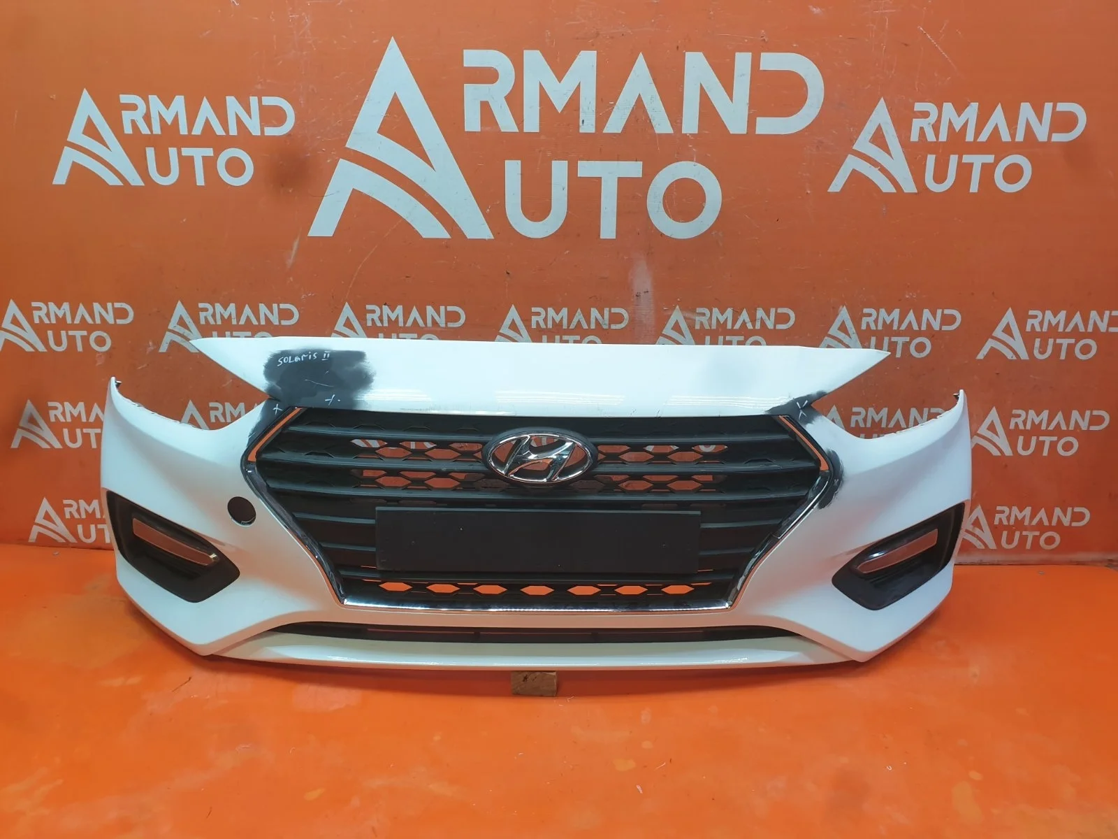 Бампер Hyundai Solaris 2017-2020