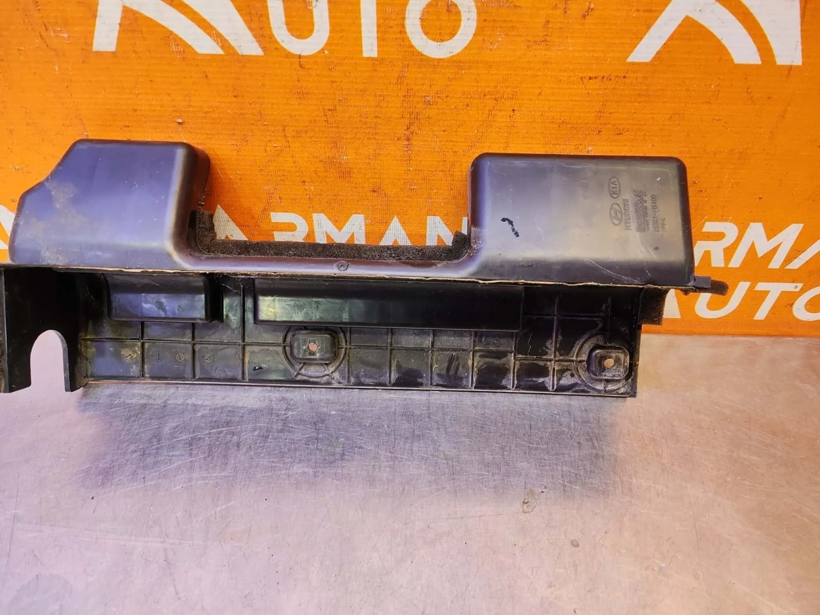 Дефлектор радиатора Hyundai Solaris 2017-нв