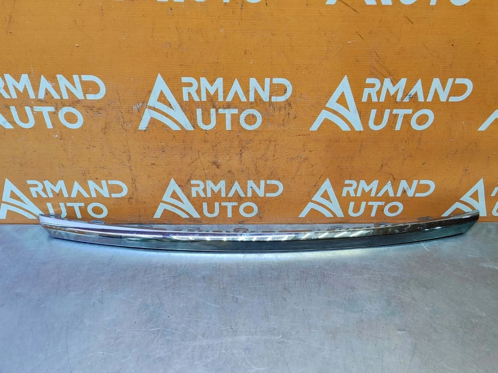 Накладка решетки радиатора верхняя Volkswagen Polo 2020-нв 6