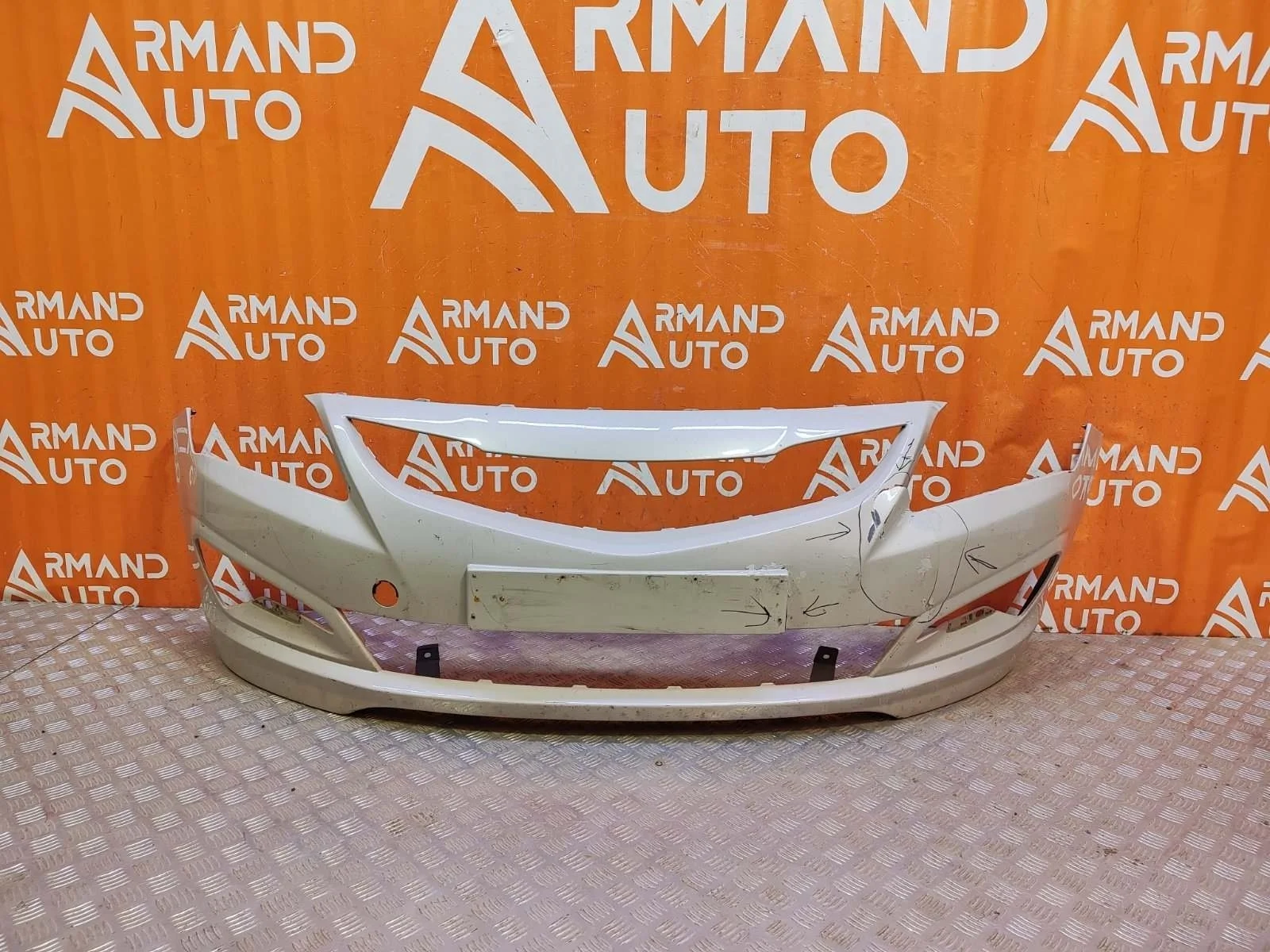 Бампер Hyundai Solaris 2014-2017