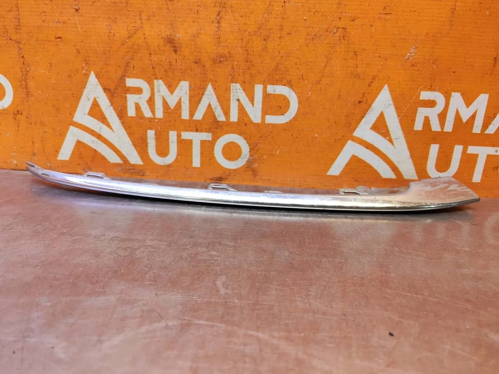 Накладка бампера Mercedes -Class 2017-2020 W222