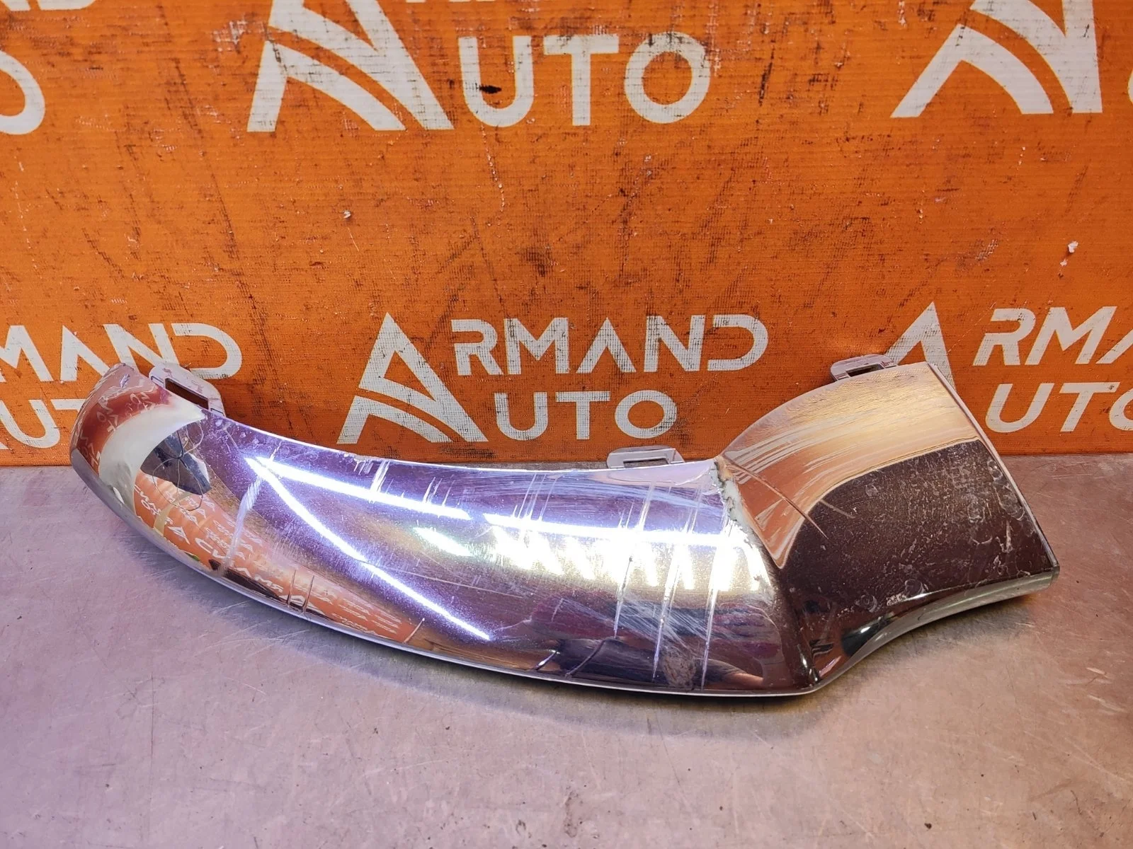 Декоративная накладка бампера Mercedes GLE-Class Coupe 2015-2019 C292