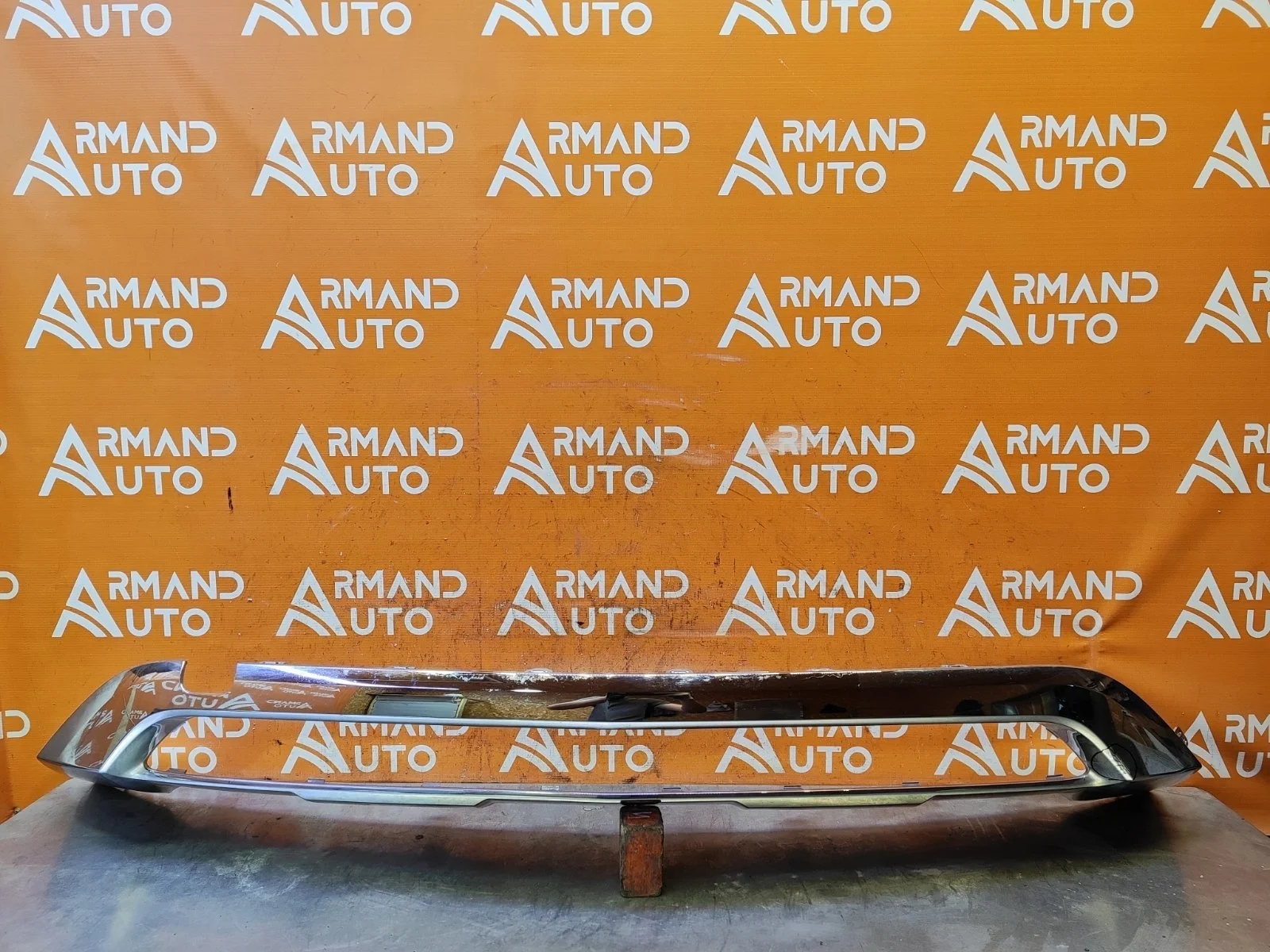 Накладка бампера Mercedes ML GLE-Class 2015-2018 W166