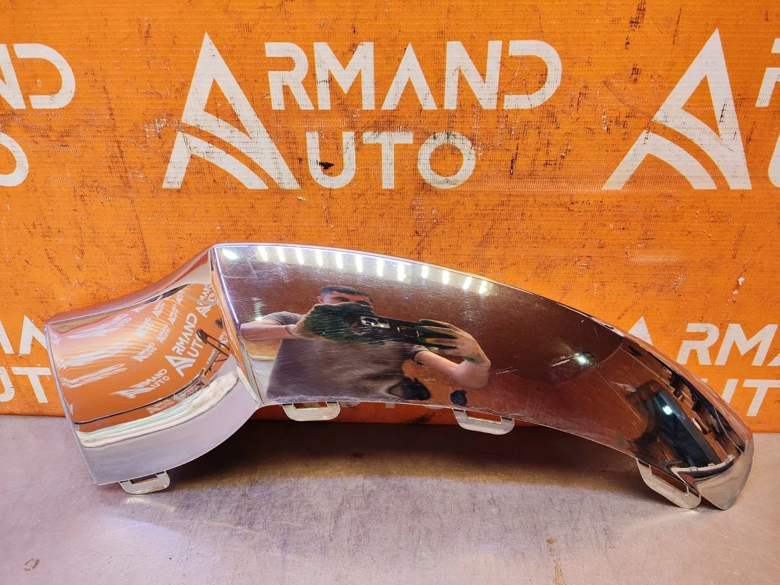 Декоративная накладка бампера Mercedes GLE-Class Coupe 2015-2019 C292