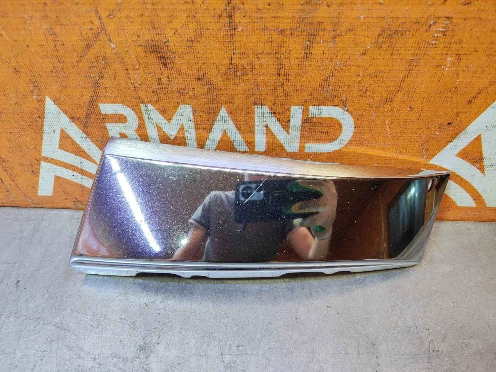 Накладка решетки радиатора Mitsubishi Pajero 2011-2014