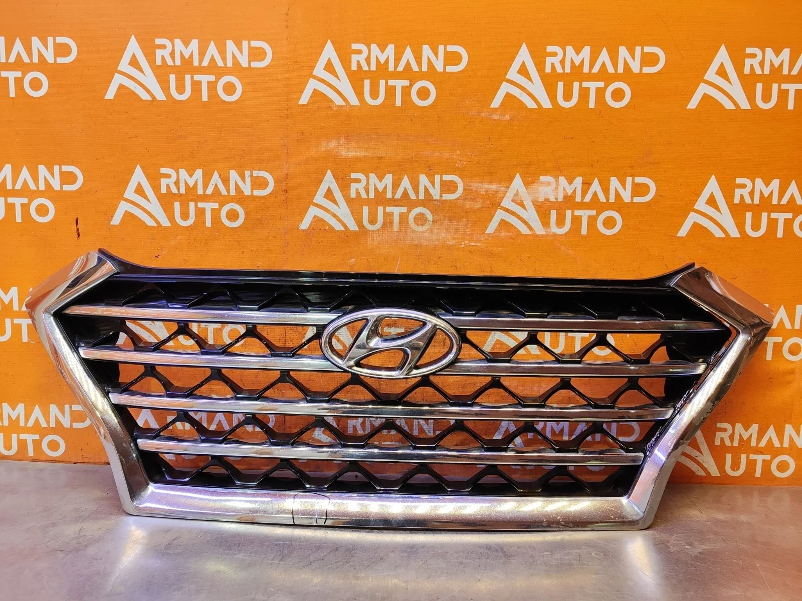 Решетка радиатора Hyundai Tucson 2018-2021 3