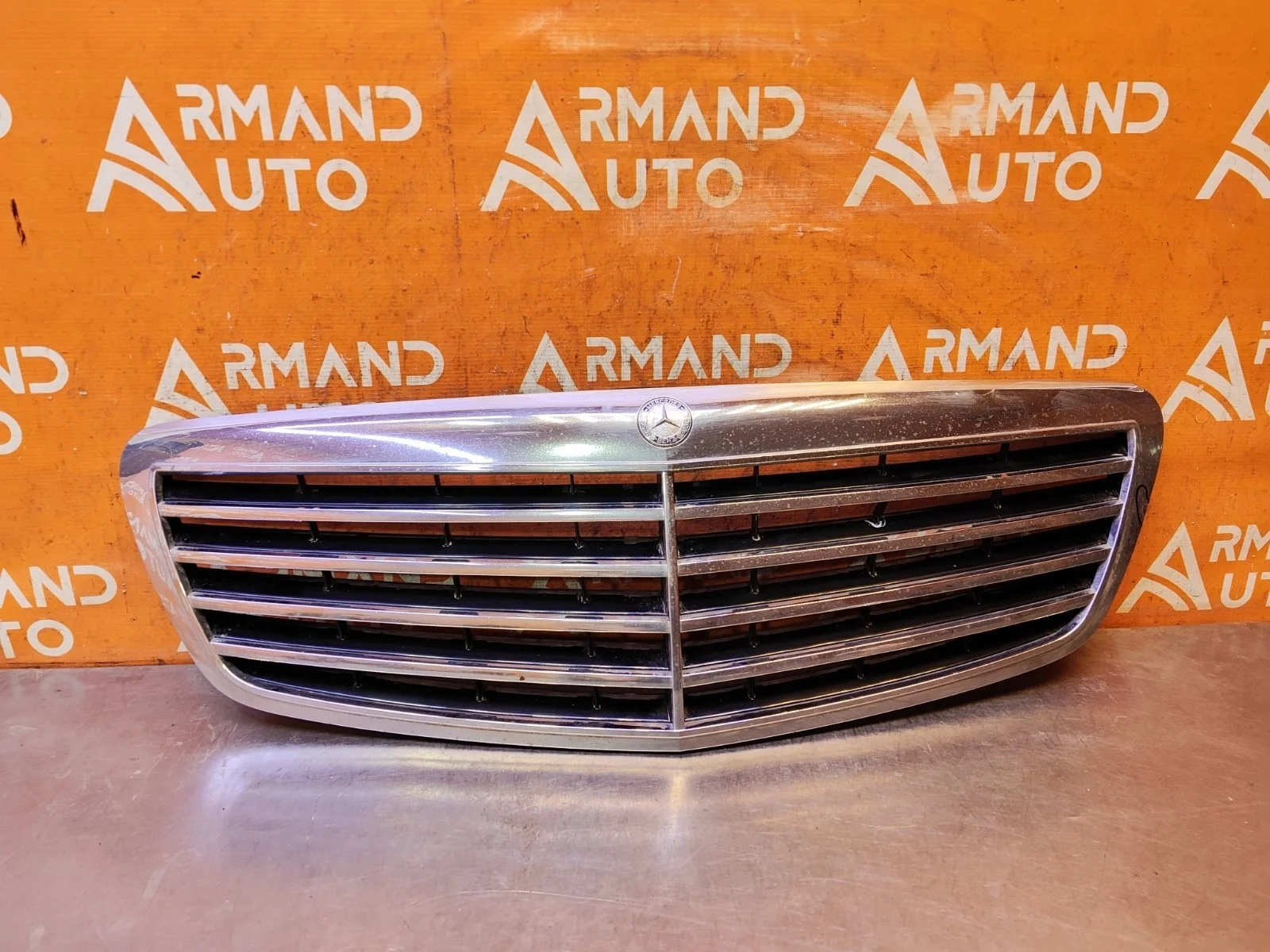 Решетка радиатора Mercedes -Class 2005-2009 W221