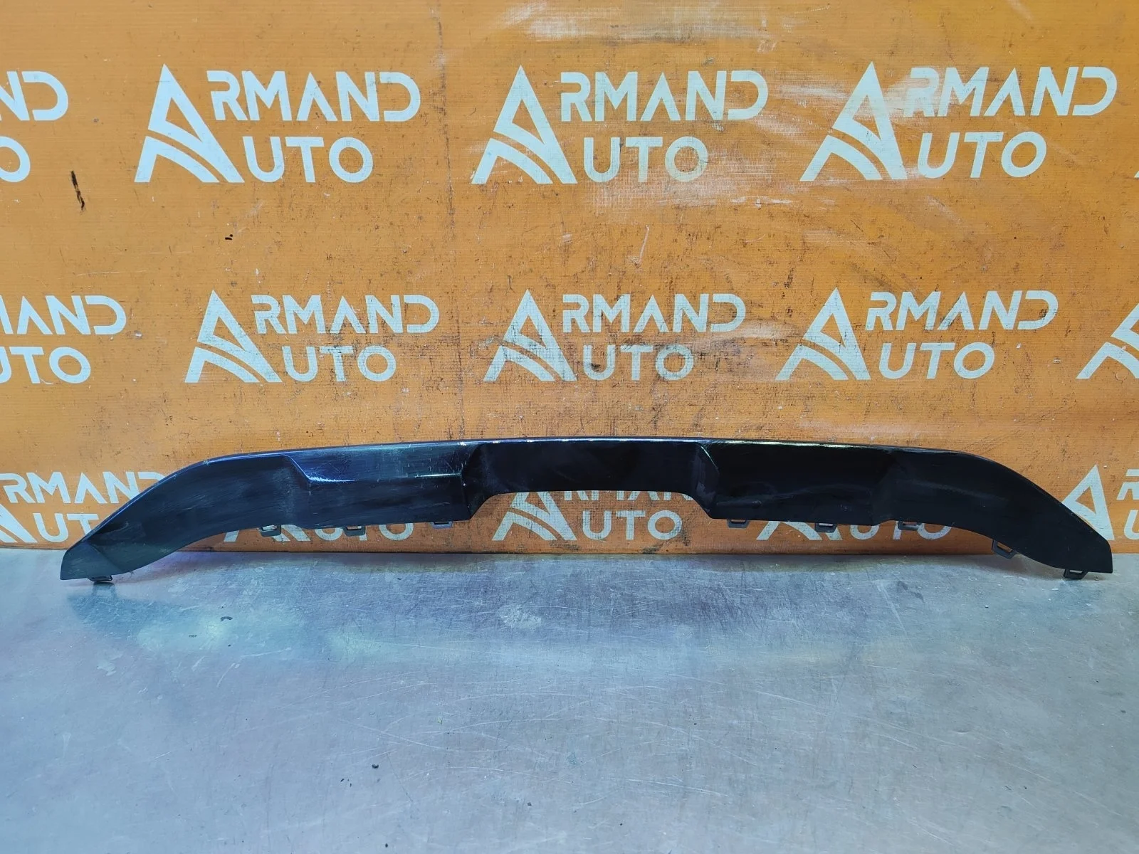 Накладка юбки бампера нижняя Mercedes ML GLE-Class 2015-2018 W166