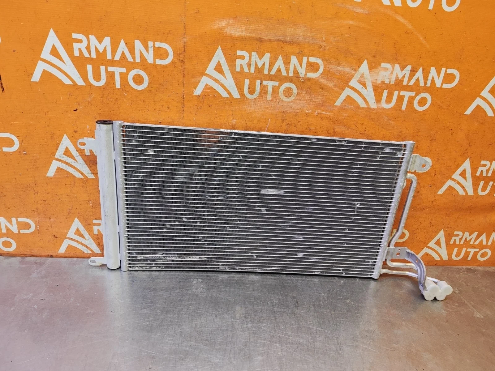 Радиатор кондиционера Skoda Rapid 2014-2020