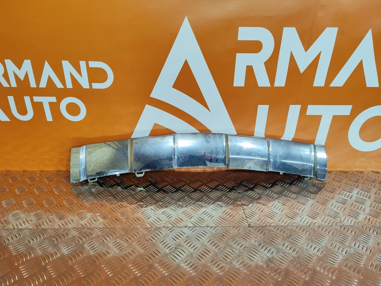 Накладка бампера Mercedes GLE-Class Coupe 2015-2019 C292