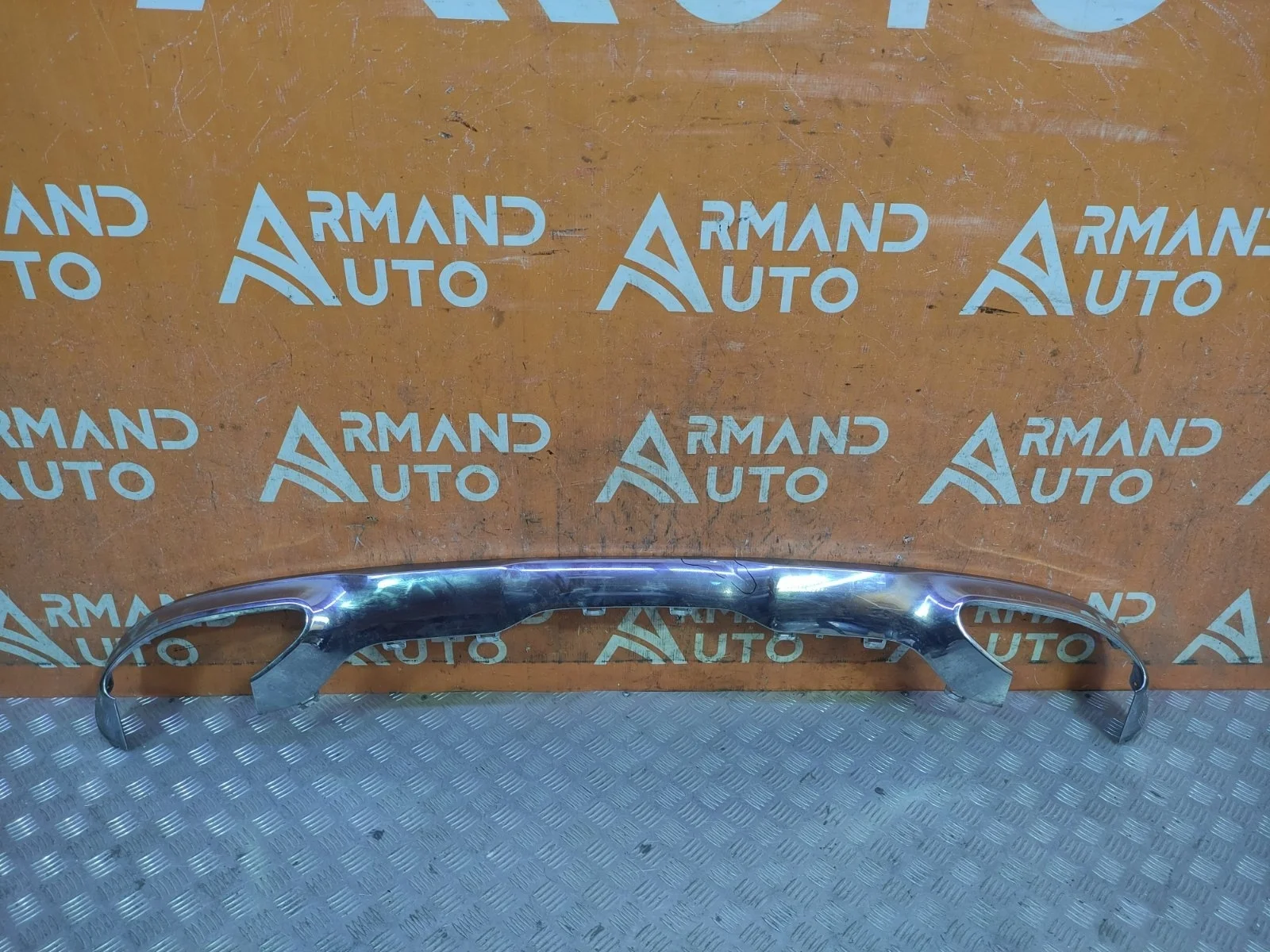 Накладка юбки бампера Mercedes GLC-Class 2015-2019 X253