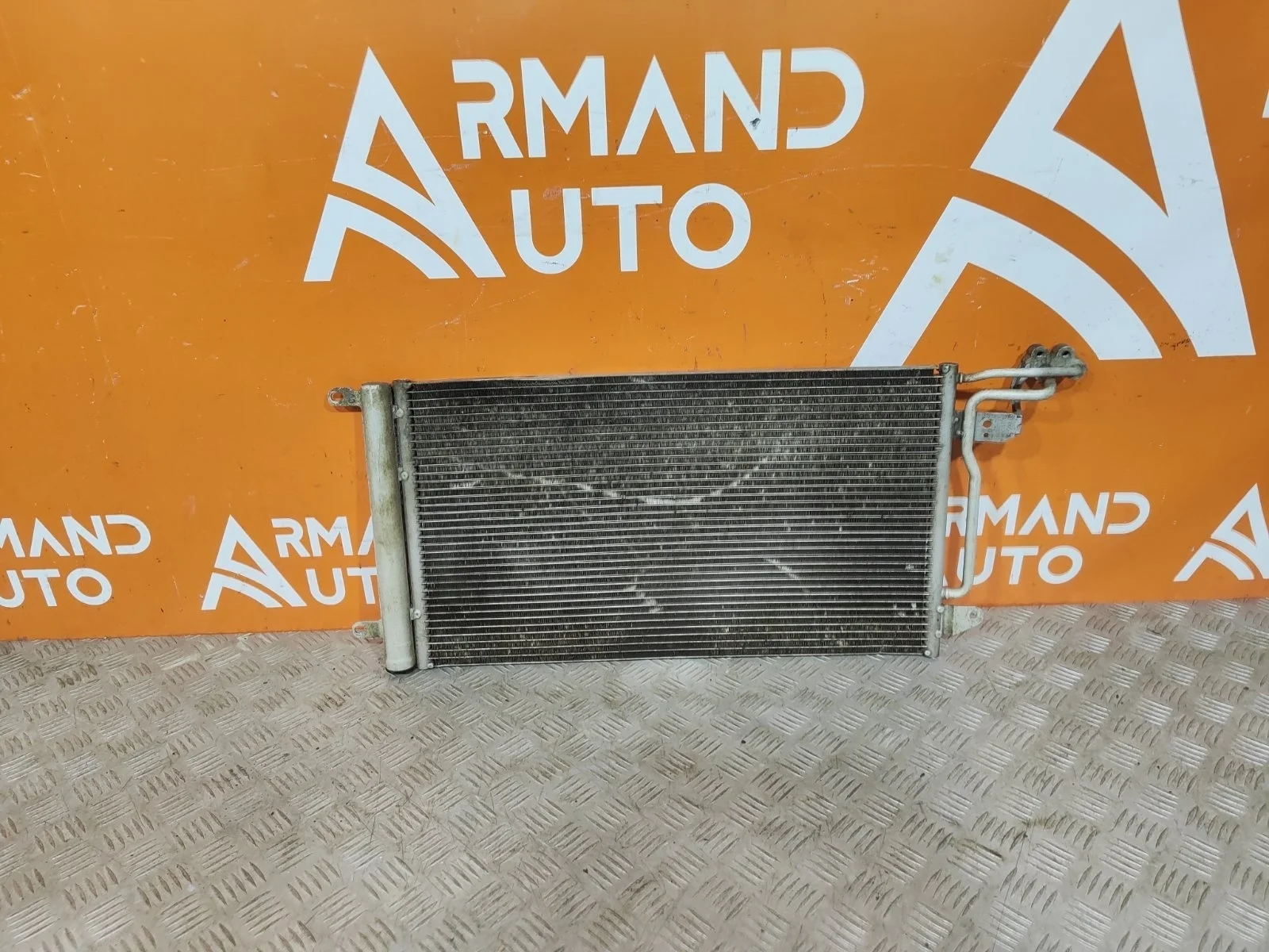 Радиатор кондиционера Skoda Rapid 2014-2020