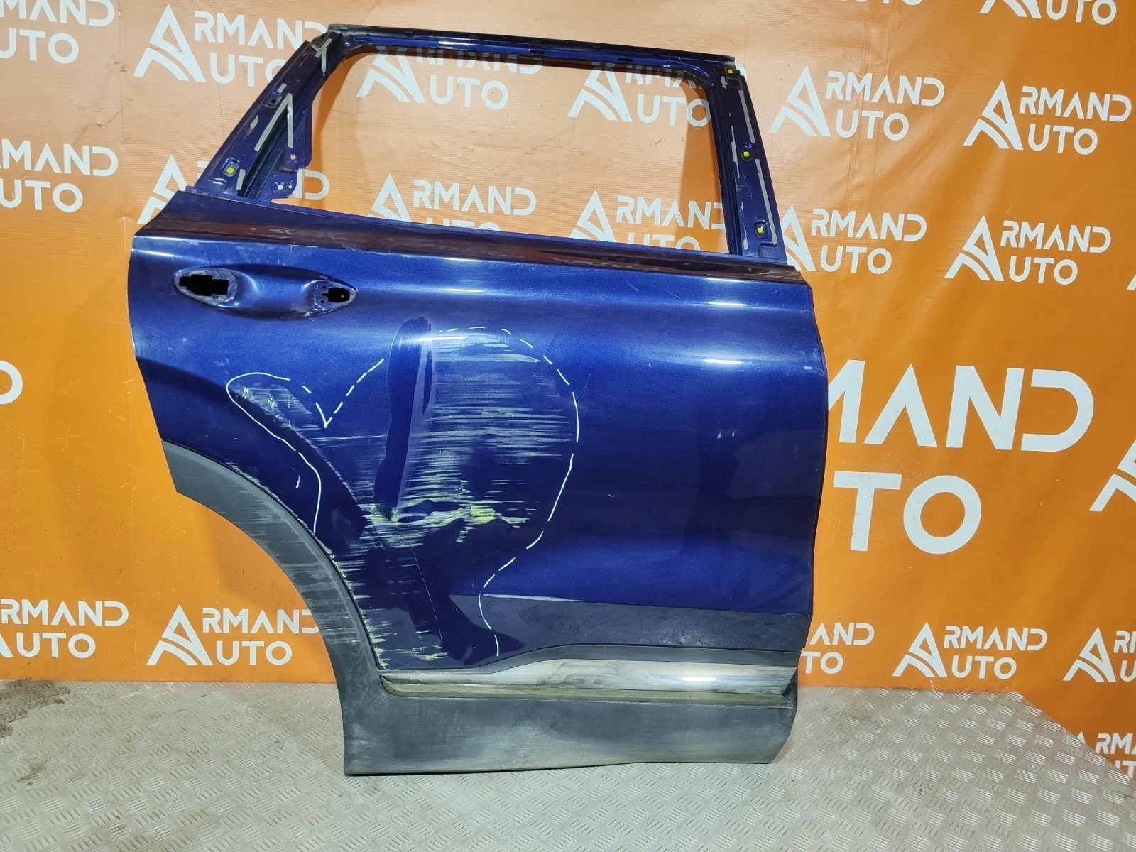 Дверь Hyundai Santa Fe 2018-2021 4 TM