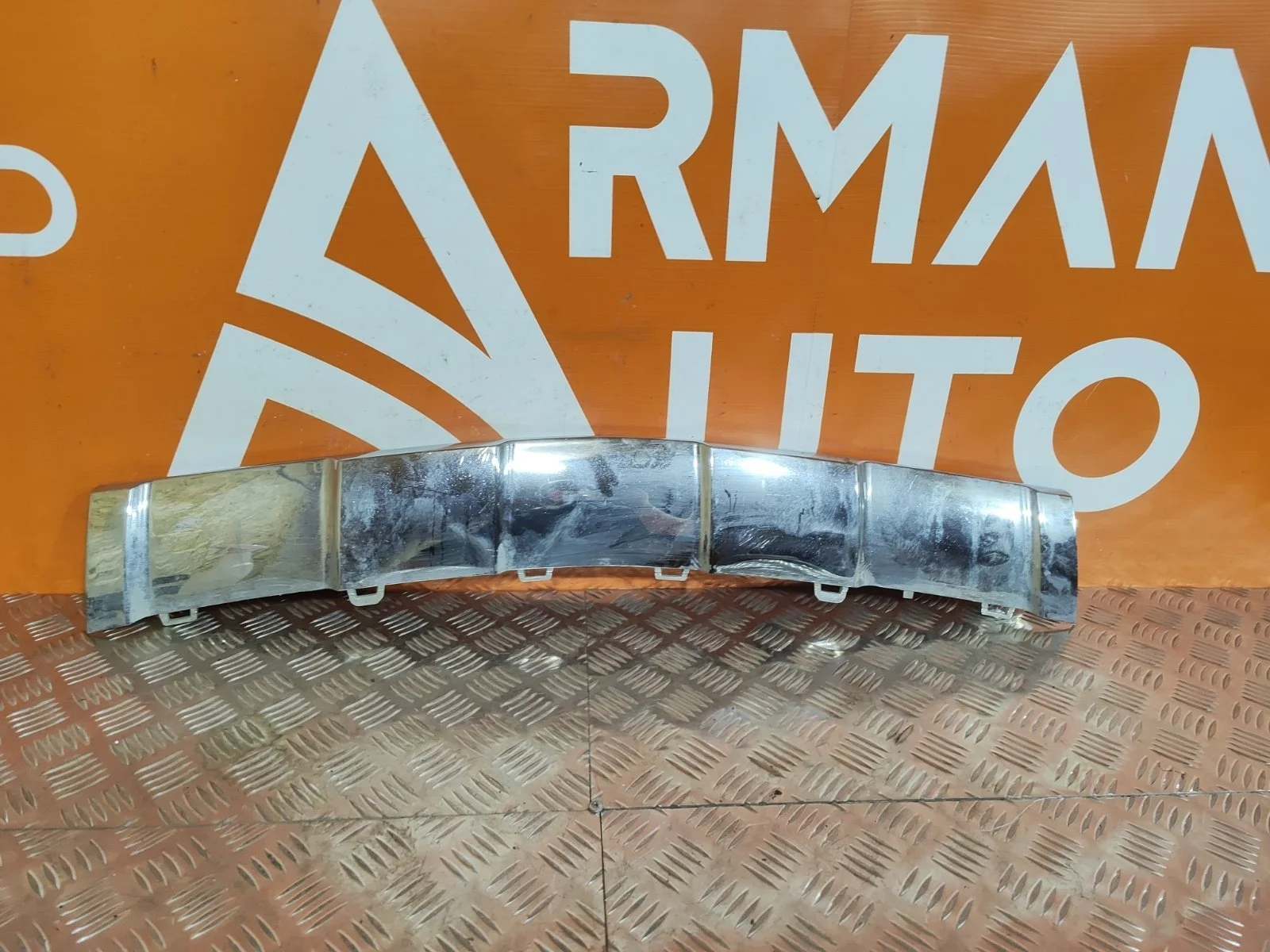 Накладка бампера Mercedes GLE-Class Coupe 2015-2019 C292