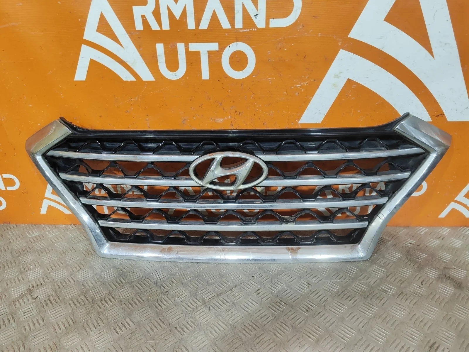 Решетка радиатора Hyundai Tucson 2018-2021 3