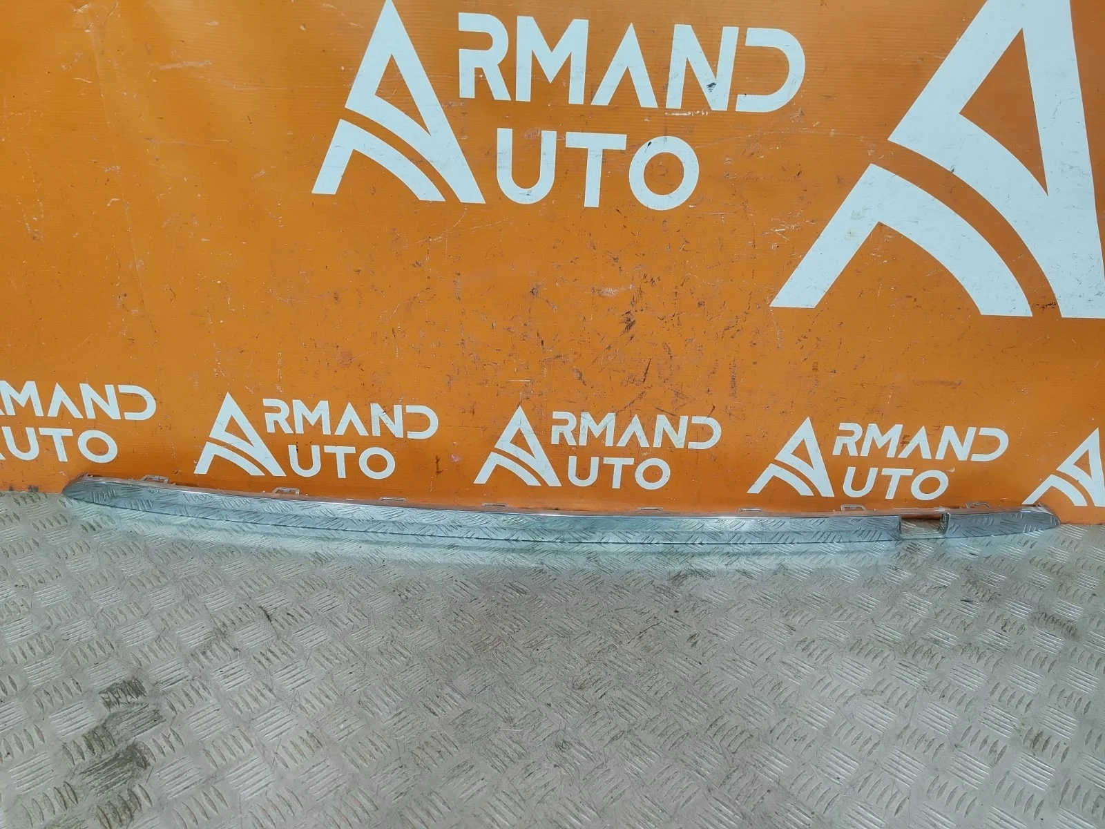 Накладка бампера нижняя Mercedes GL GLS-Class 2012-2019 X166