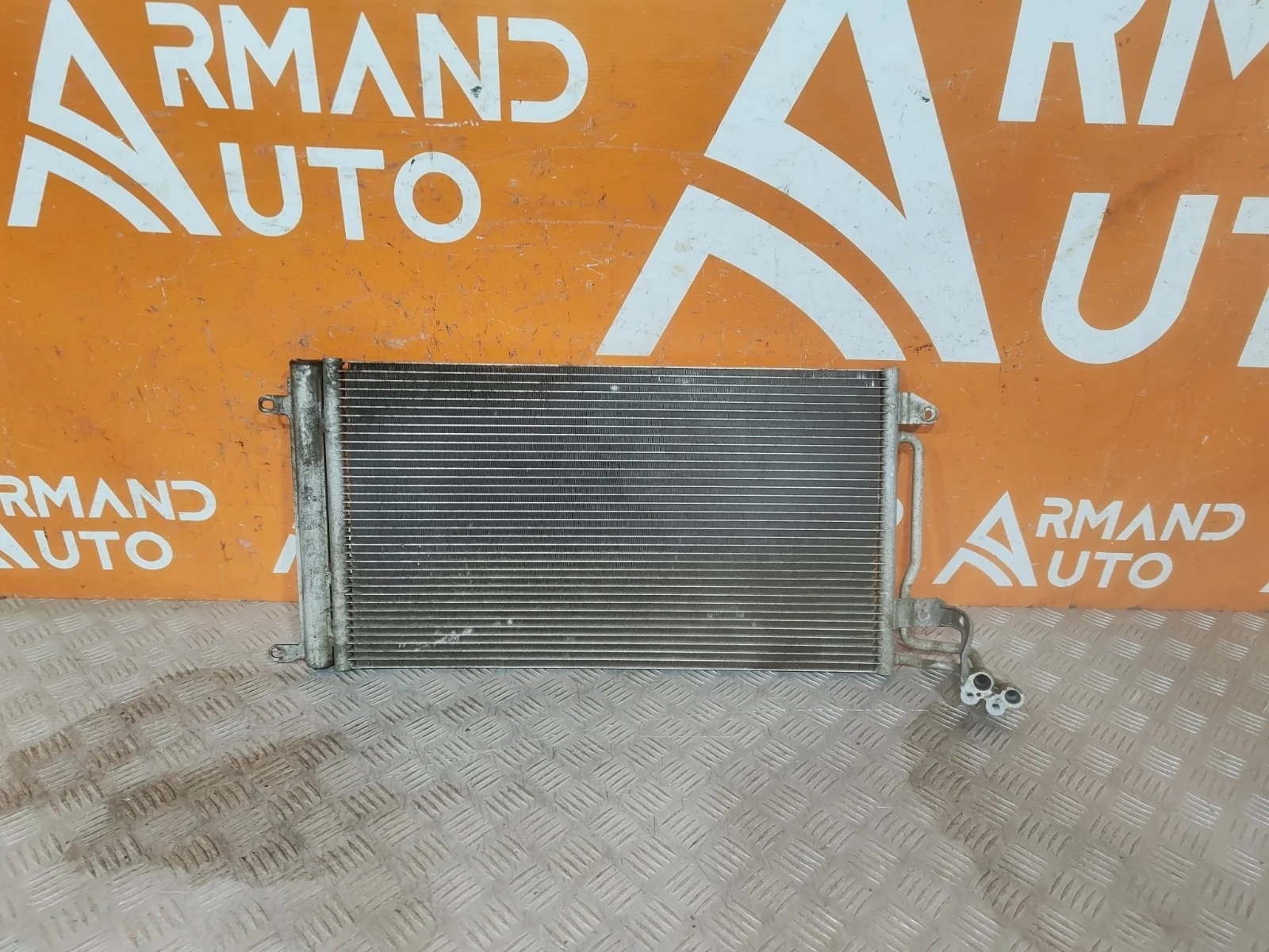 Радиатор кондиционера Skoda Rapid 2014-2020